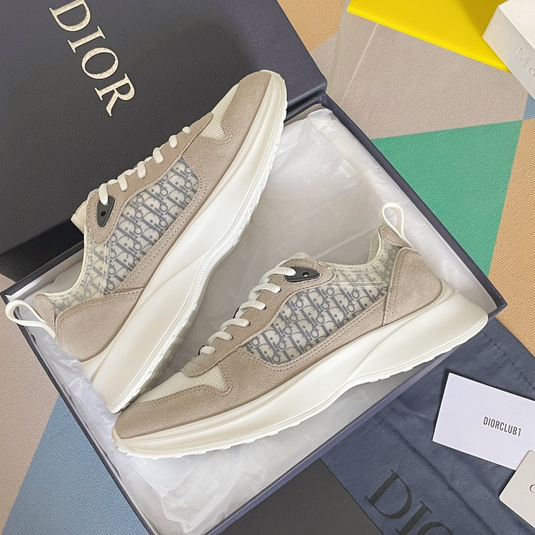 DIOR B25 White dark brown
