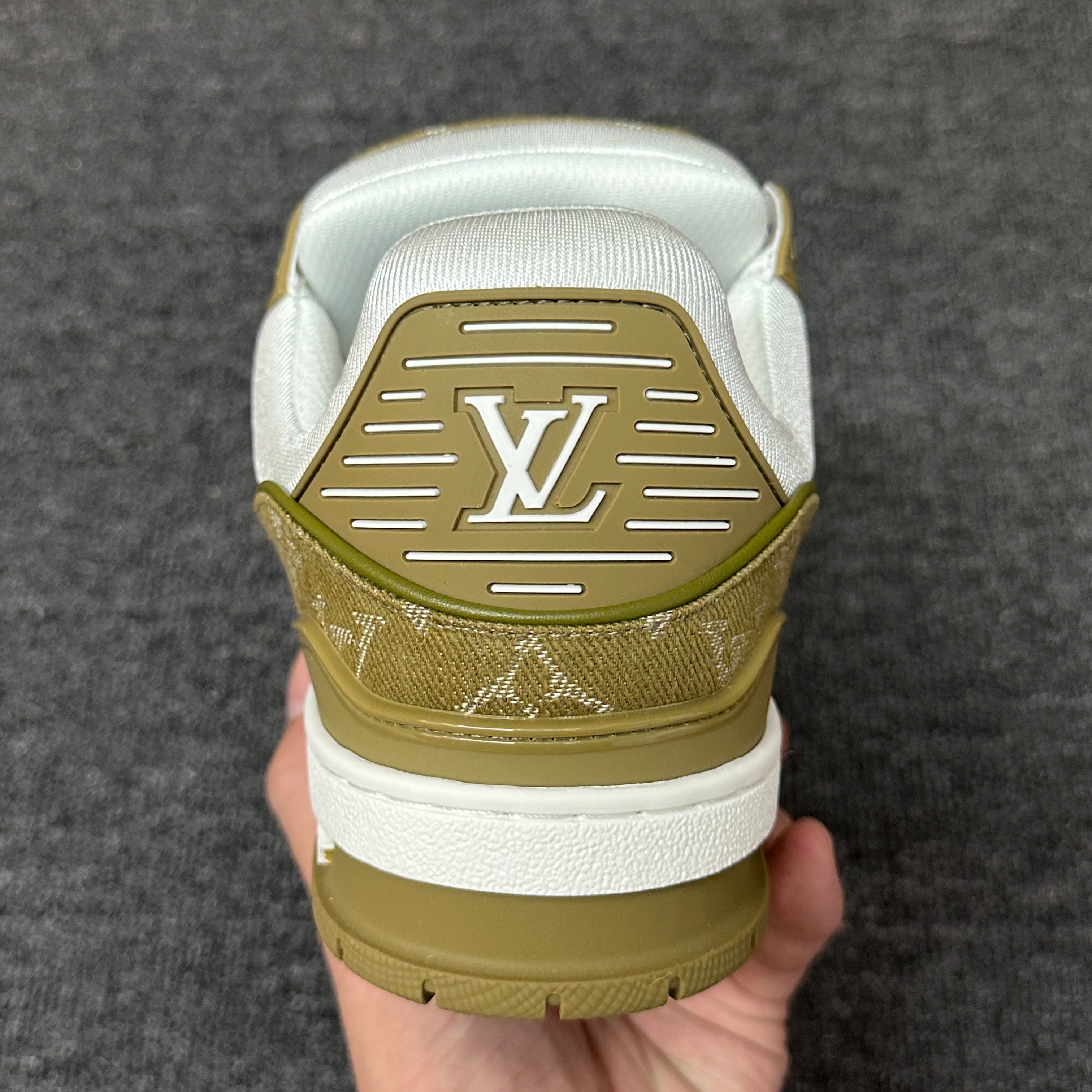 LOUIS VUITTON Trainer Beige Brown