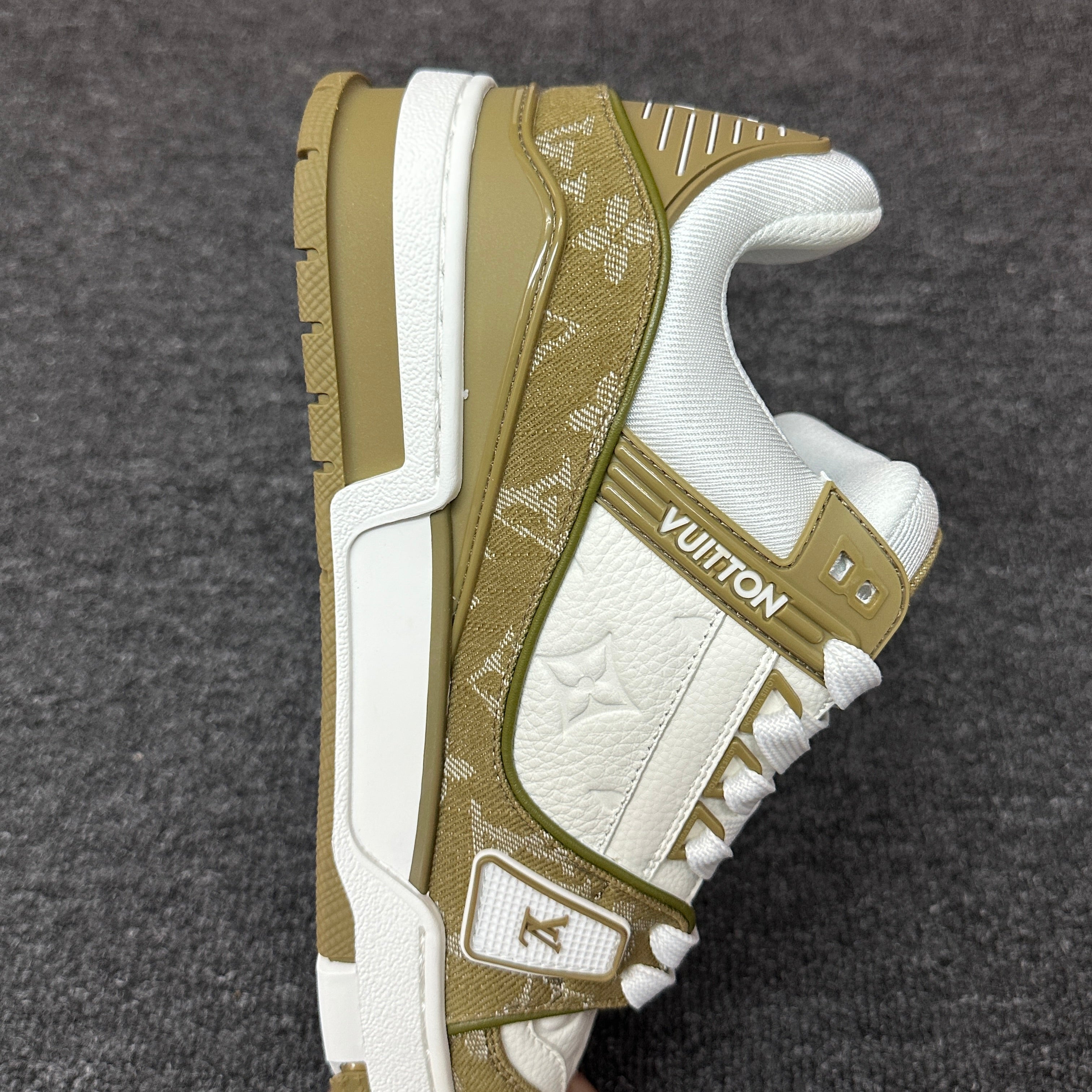LOUIS VUITTON Trainer Beige Brown