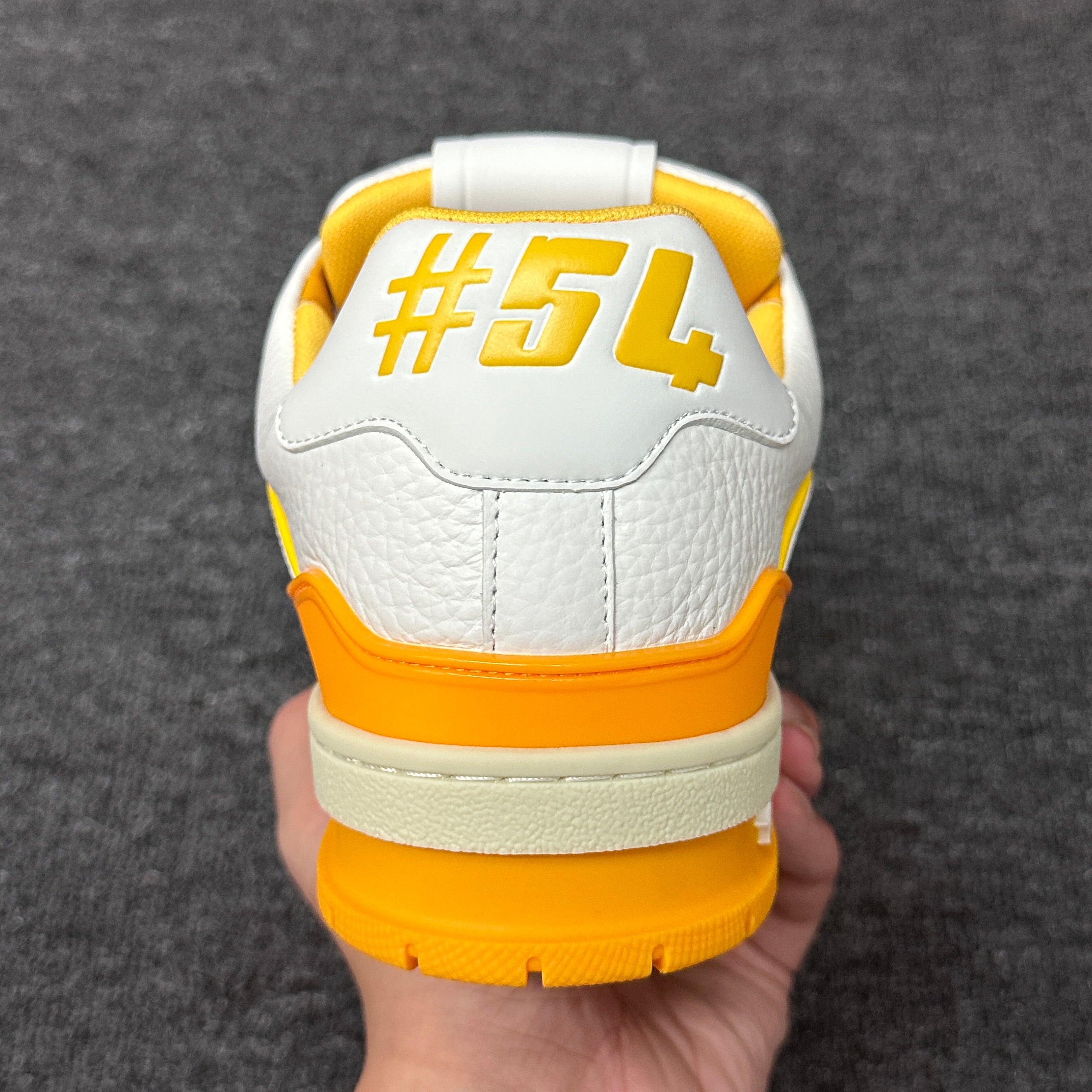 LOUIS VUITTON BOARD SKATES WHITE AND YELLOW