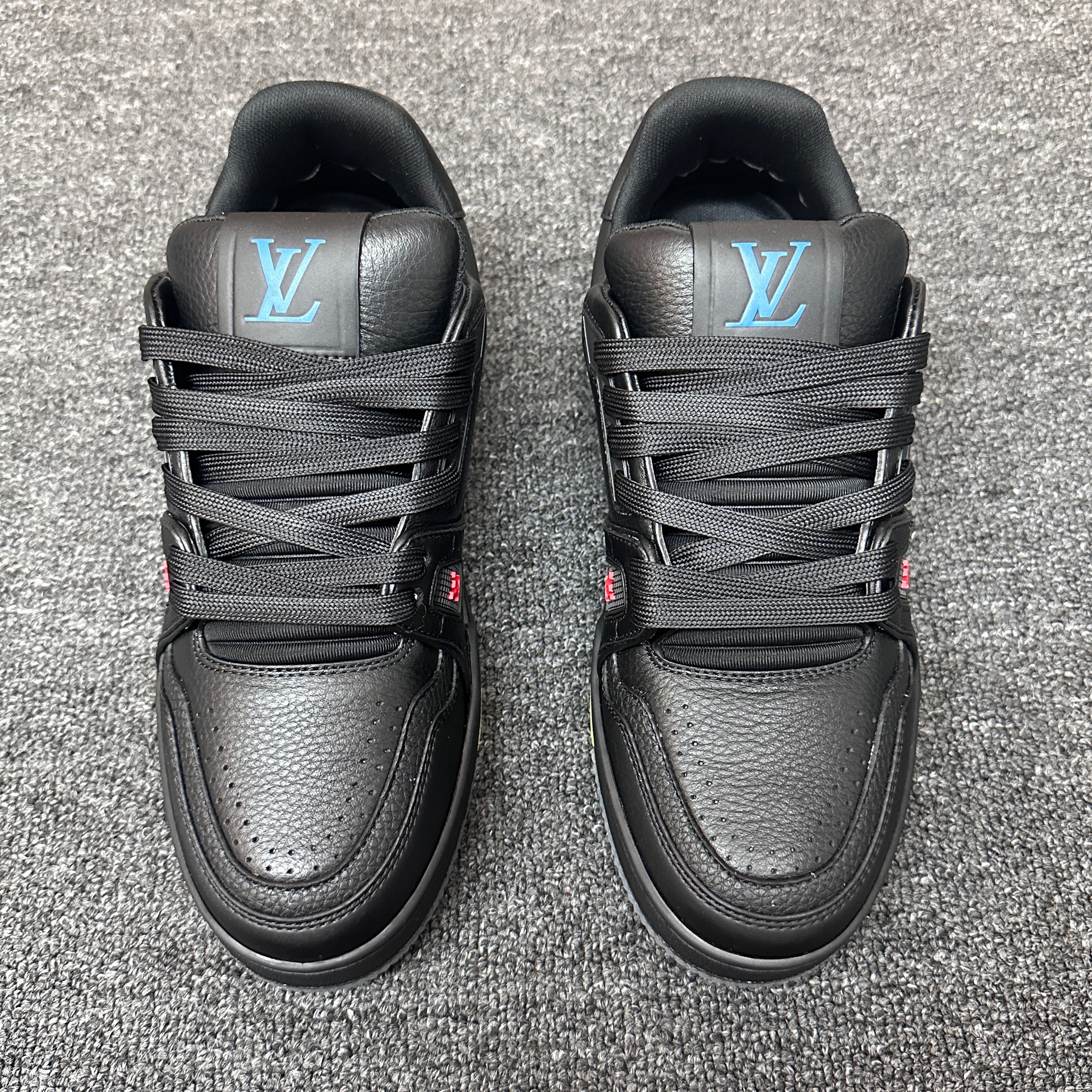 LOUIS VUITTON BOARD SKATES BLACK AND YELLOW