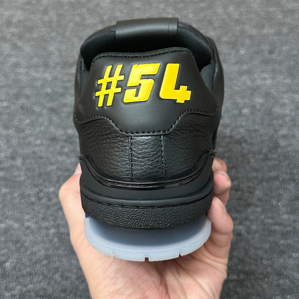LOUIS VUITTON BOARD SKATES BLACK AND YELLOW