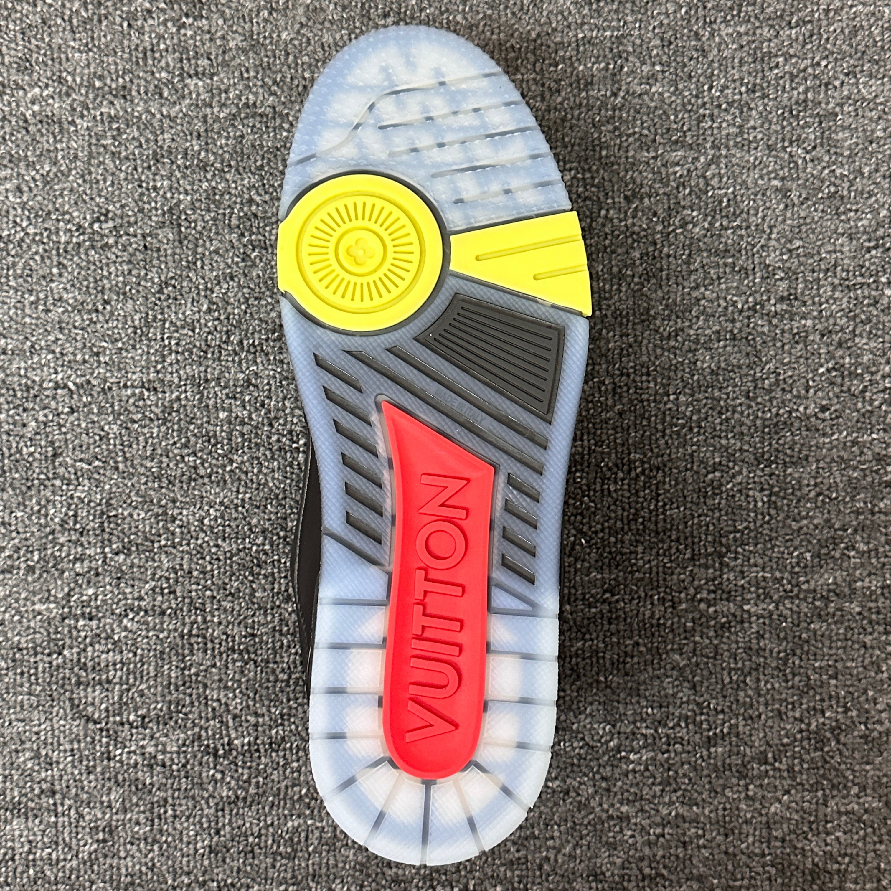 LOUIS VUITTON BOARD SKATES BLACK AND YELLOW