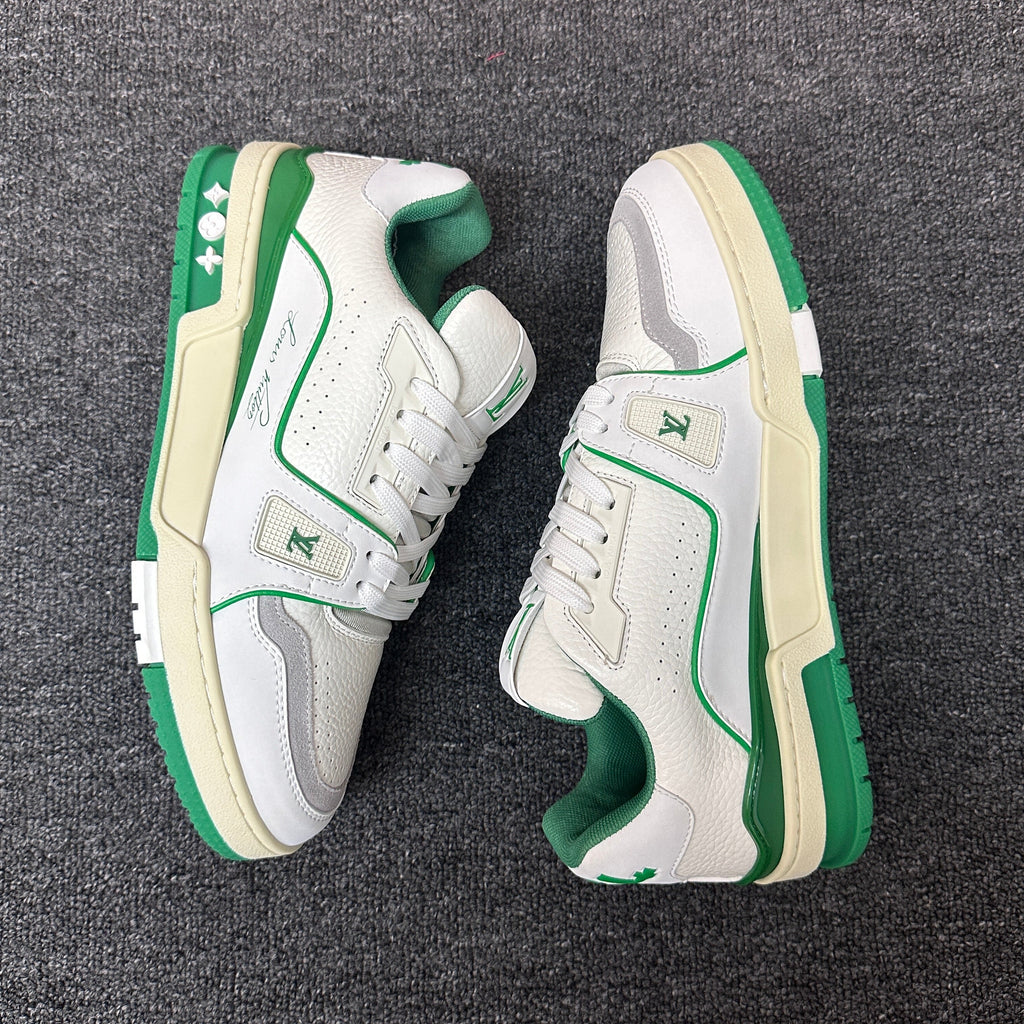 LOUIS VUITTON Trainer WHITE-GREEN