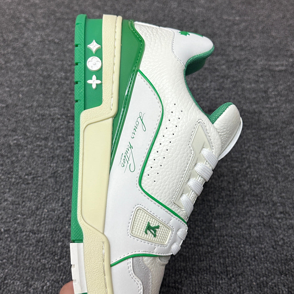 LOUIS VUITTON Trainer WHITE-GREEN