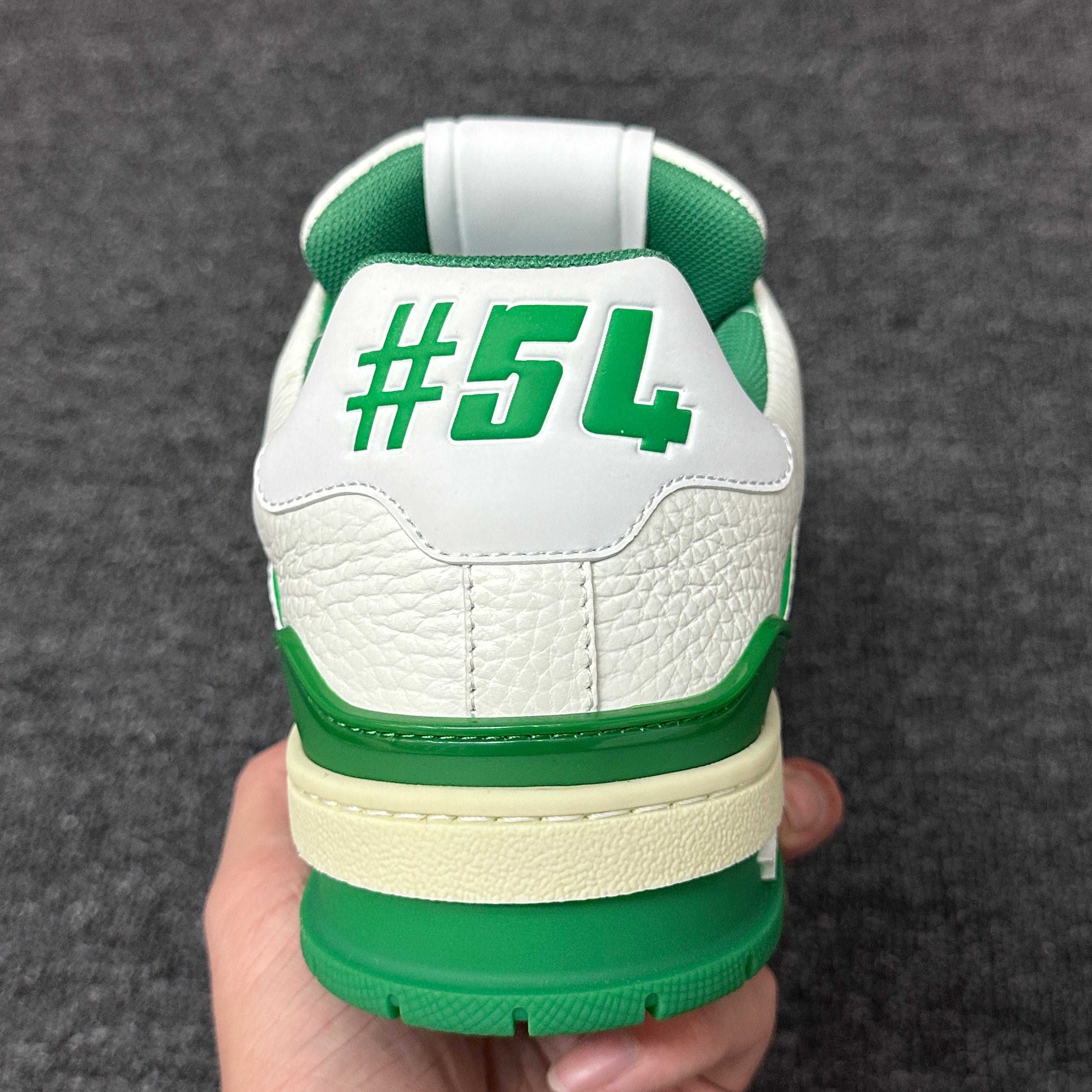 LOUIS VUITTON Trainer WHITE-GREEN