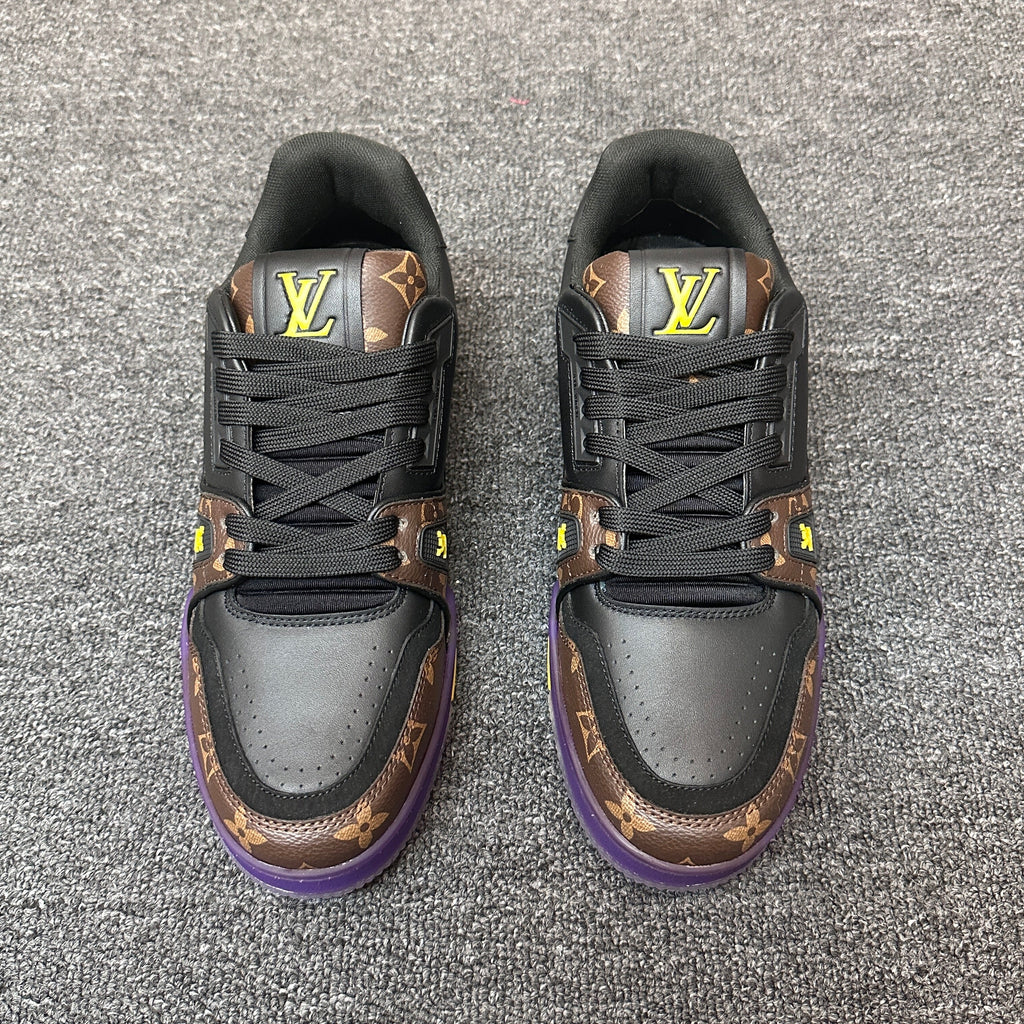 LOUIS VUITTON Trainer PURPLE LAKERS