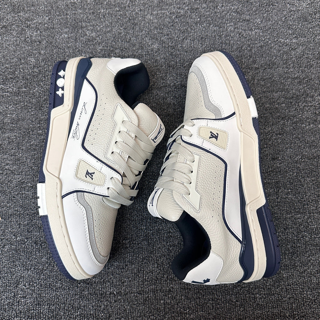 LOUIS VUITTON BOARD SKATES White-blue