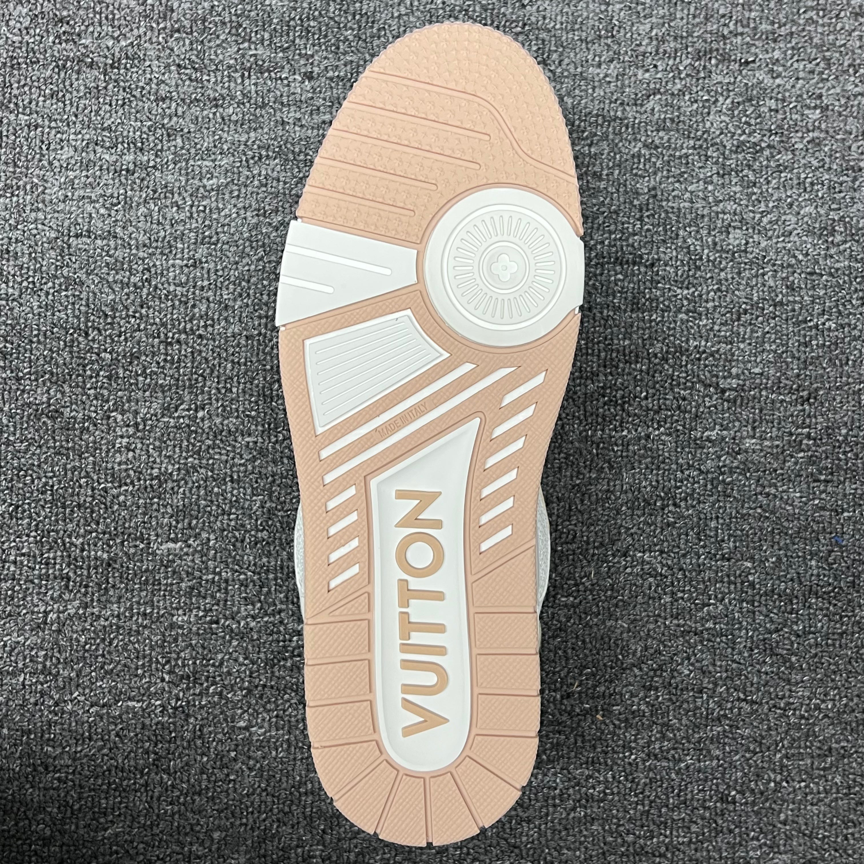 LOUIS VUITTON BOARD SKATES White-gray-beige