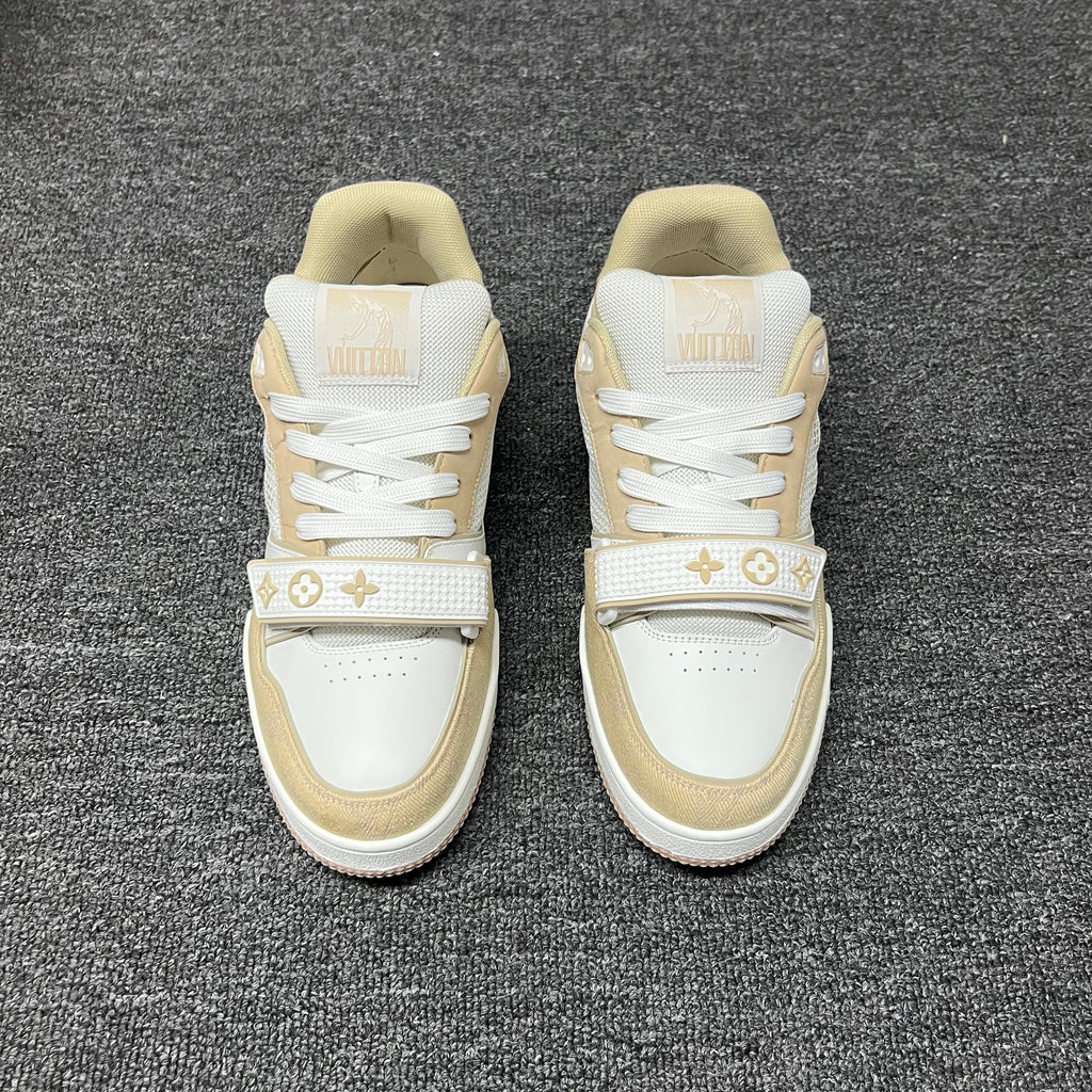 LOUIS VUITTON BOARD SKATES White-gray-beige