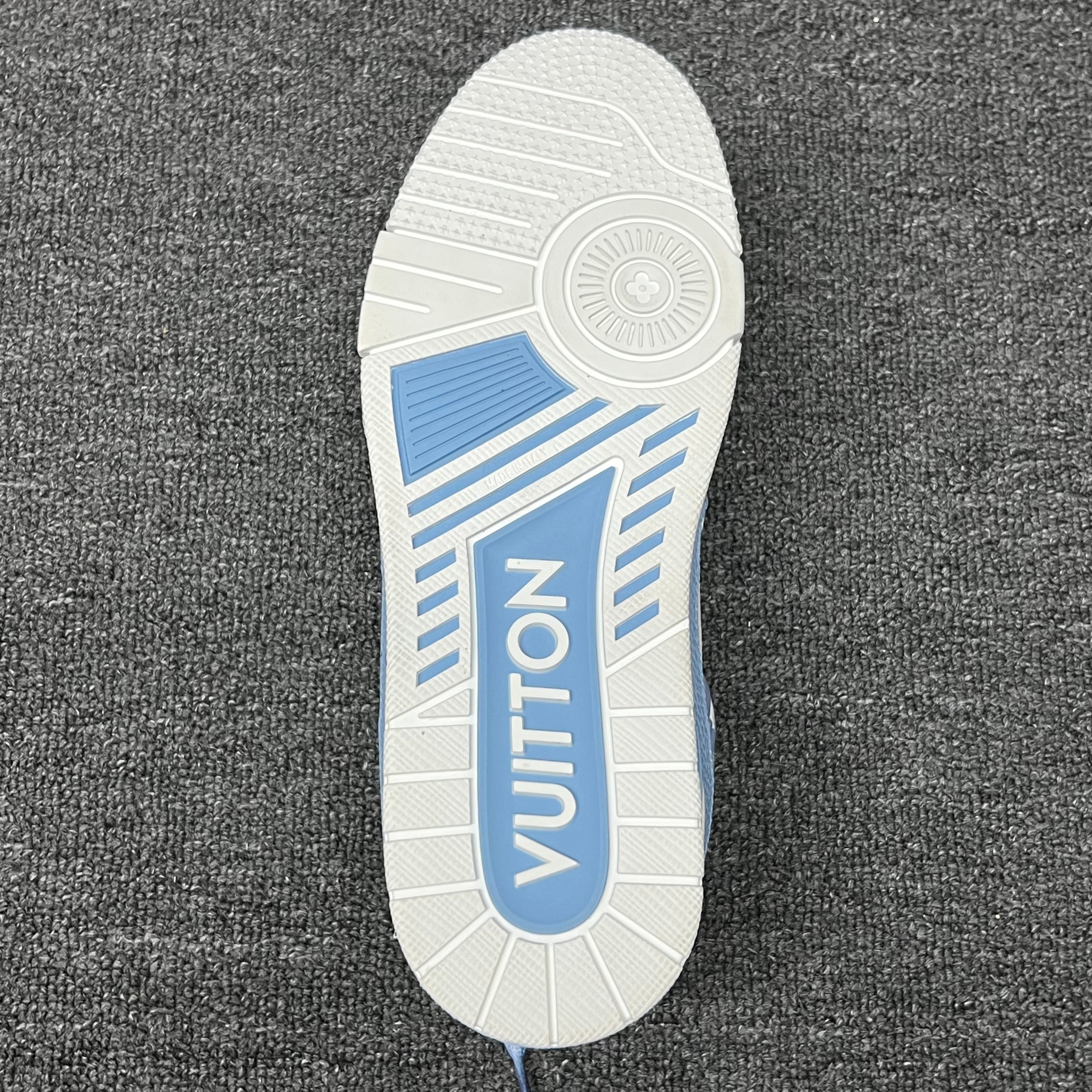 LOUIS VUITTON BOARD SKATES White blue