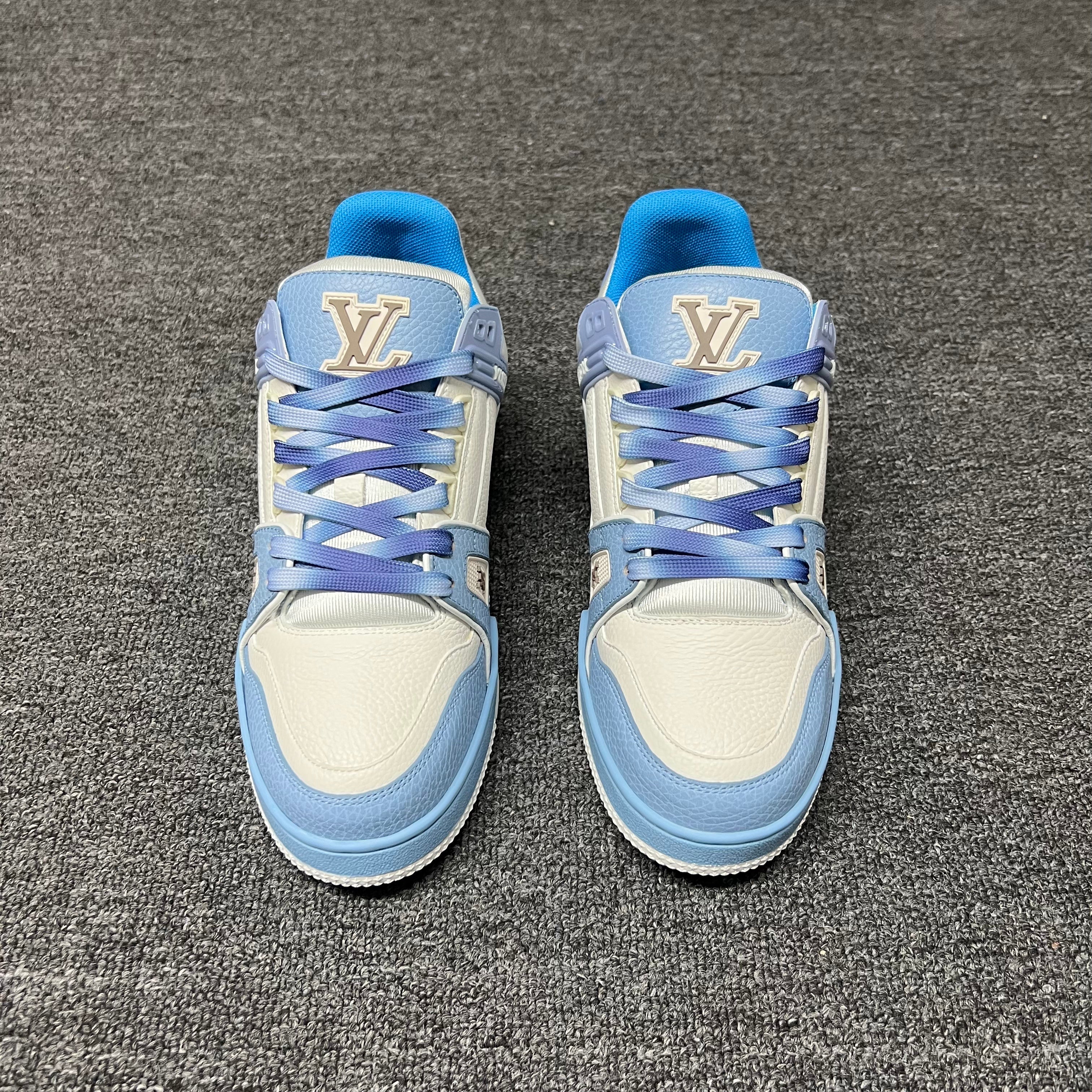 LOUIS VUITTON BOARD SKATES White blue