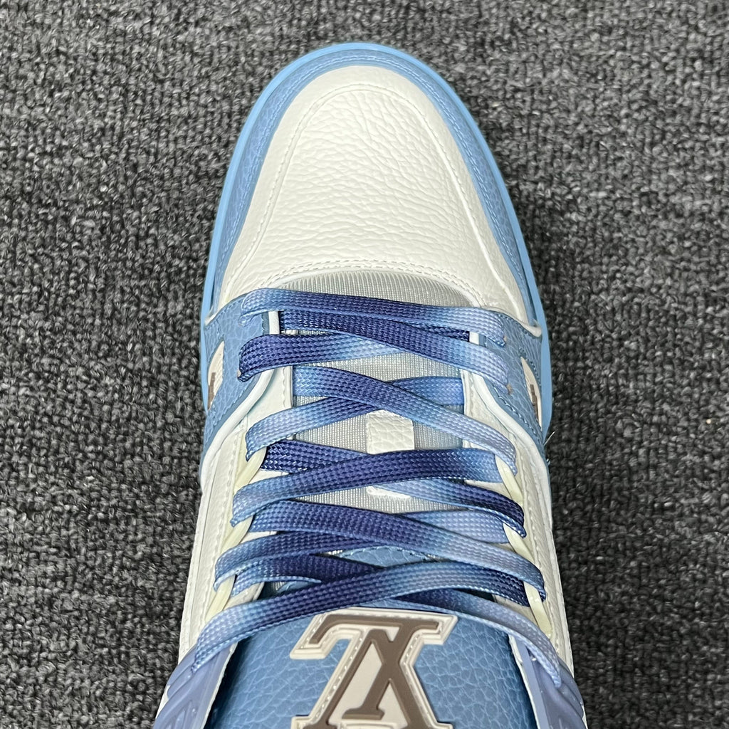 LOUIS VUITTON BOARD SKATES White blue