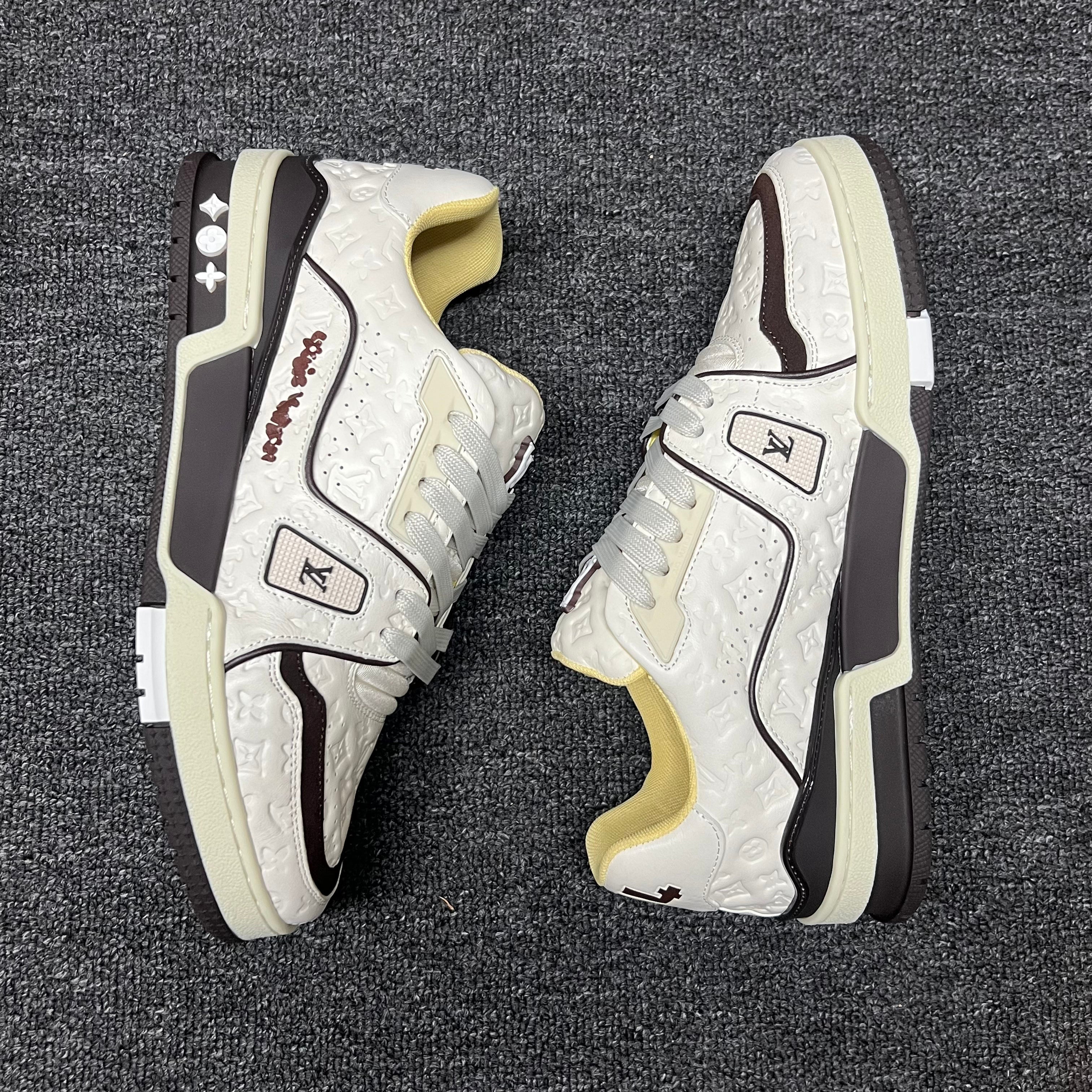 LOUIS VUITTON BOARD SKATES White ash
