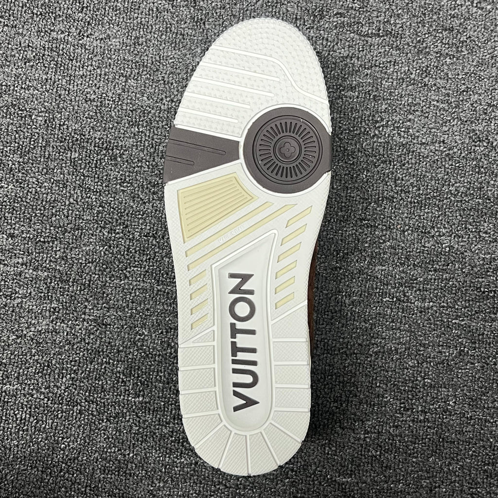 LOUIS VUITTON BOARD SKATES White-brown