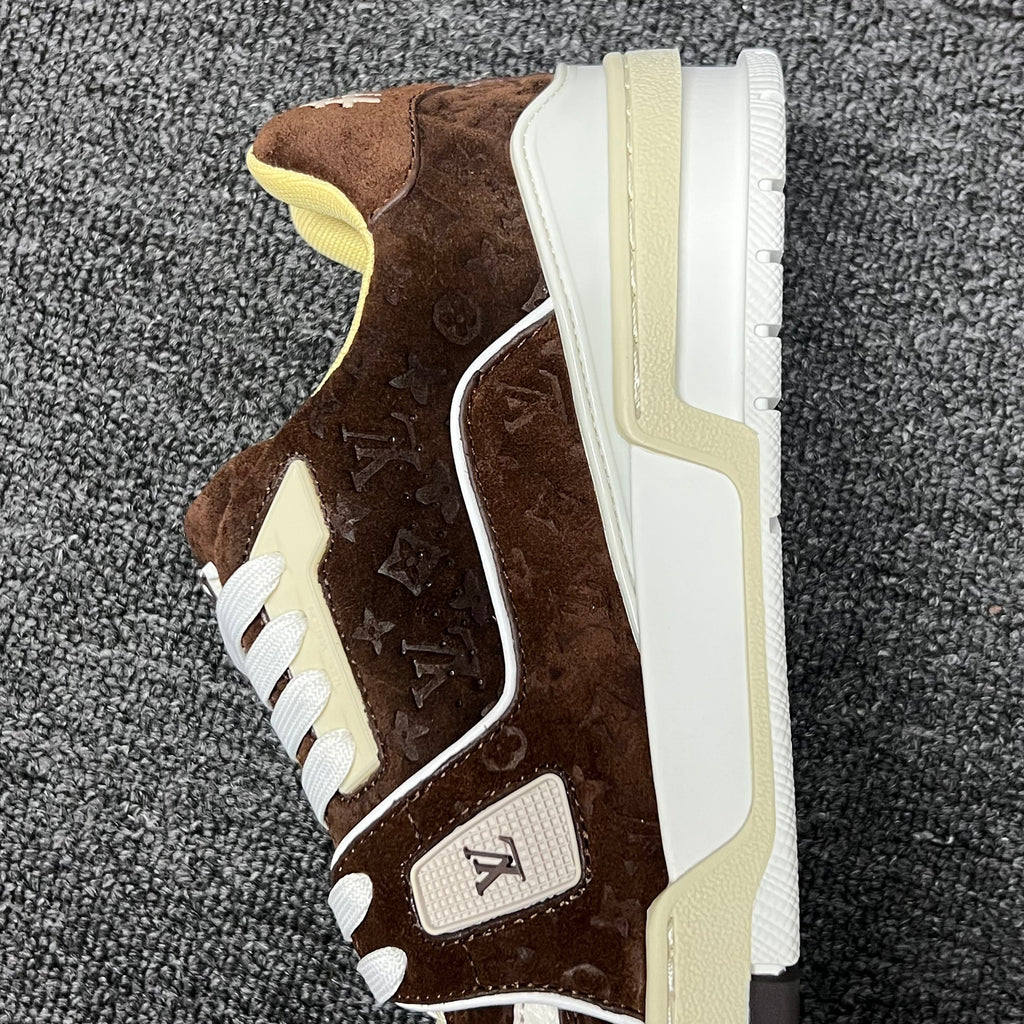 LOUIS VUITTON BOARD SKATES White-brown