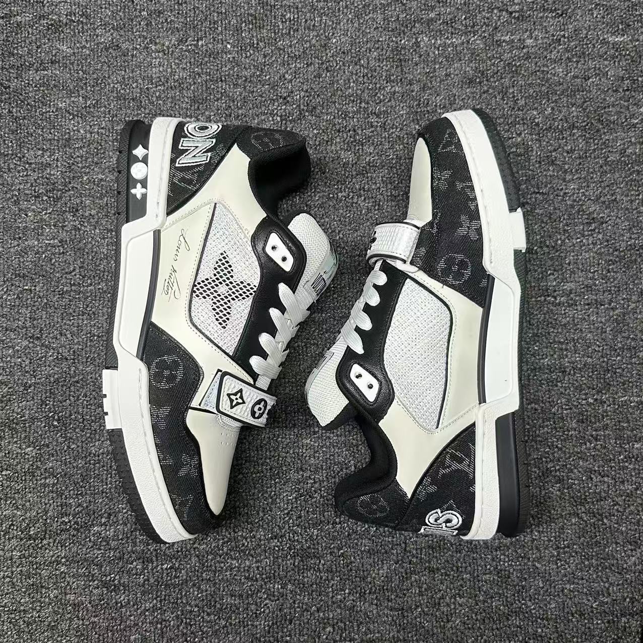 LOUIS VUITTON BOARD SKATES White-black