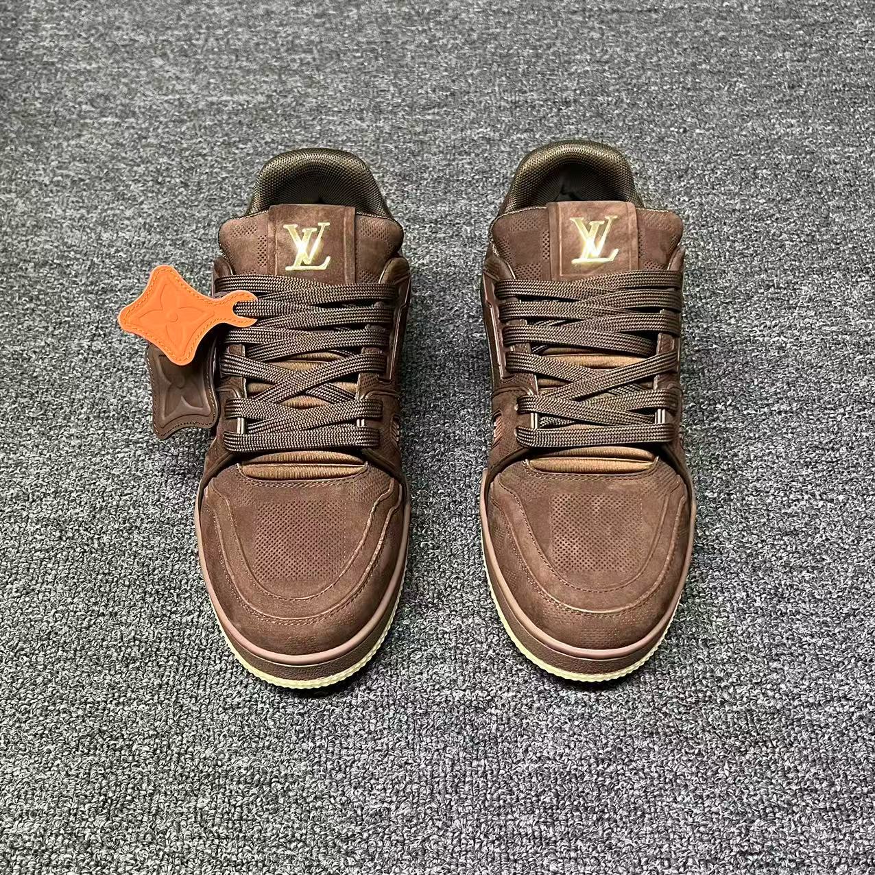 LOUIS VUITTON BOARD SKATES Dark brown