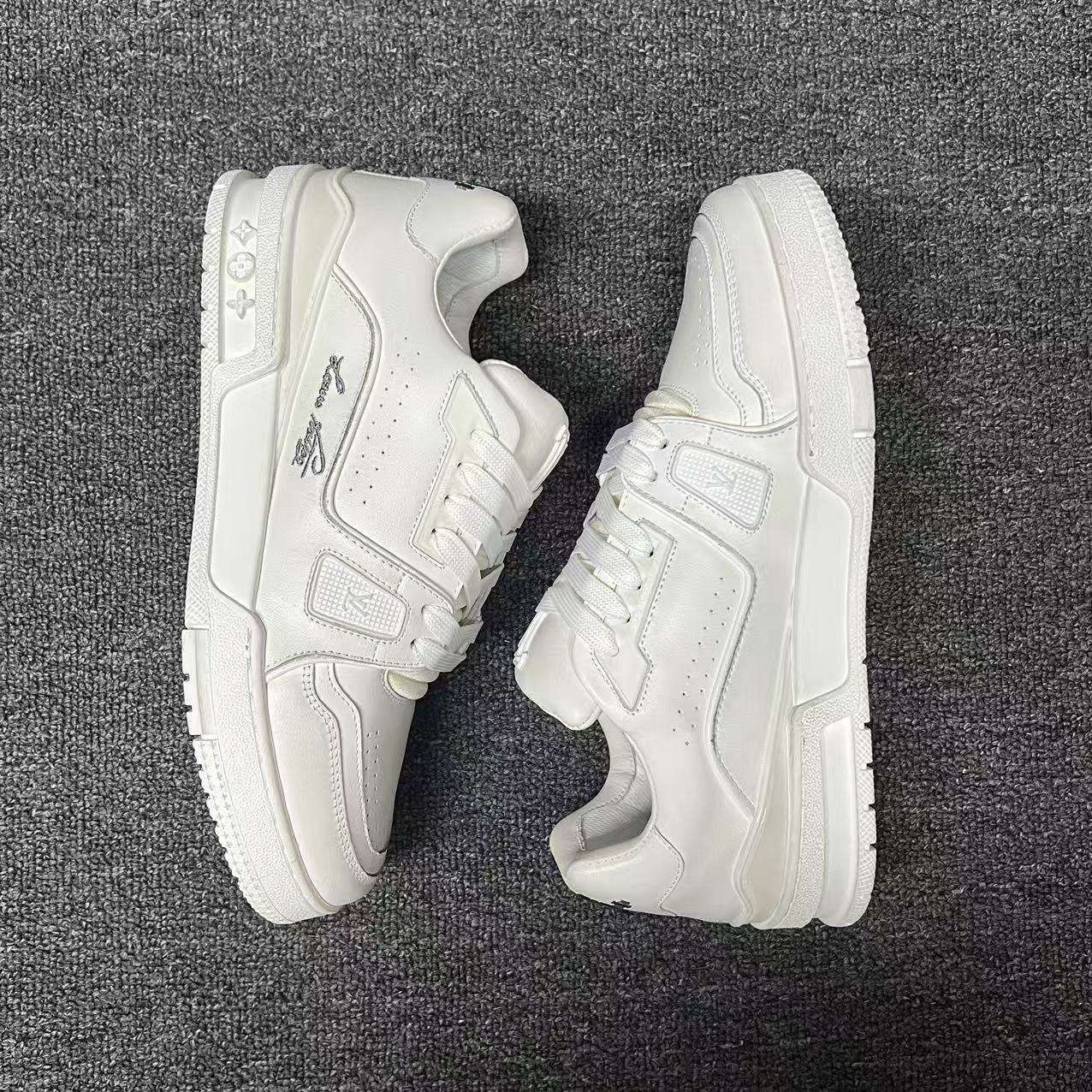 LOUIS VUITTON BOARD SKATES White Cowboy
