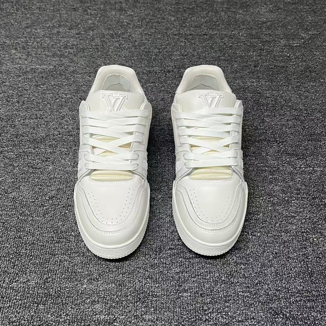 LOUIS VUITTON BOARD SKATES White Cowboy