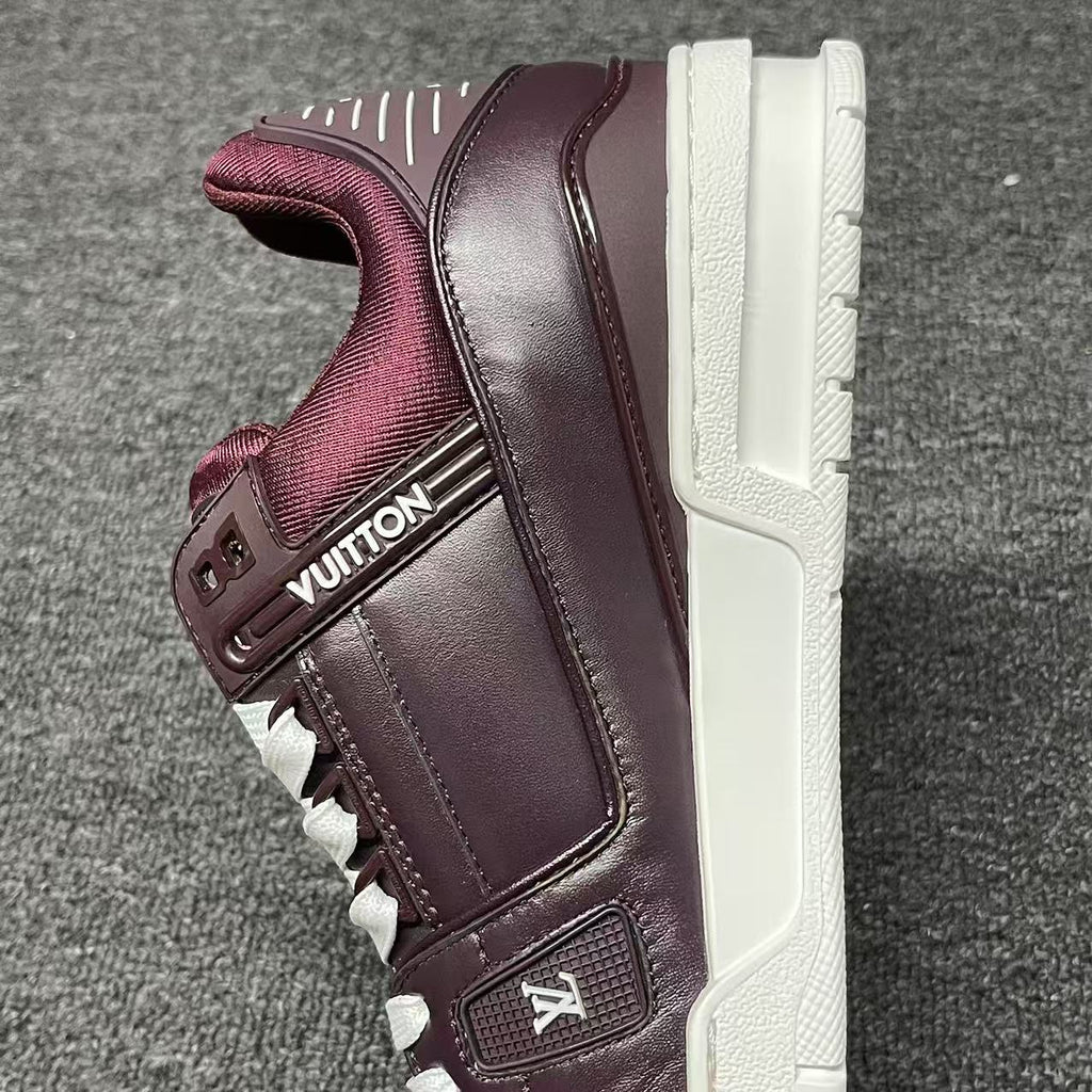 LOUIS VUITTON BOARD SKATES Purple brown