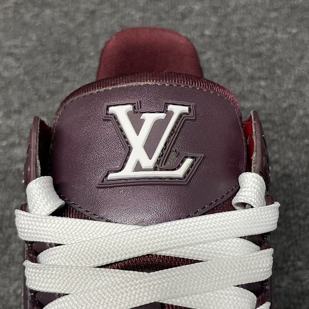 LOUIS VUITTON BOARD SKATES Purple brown