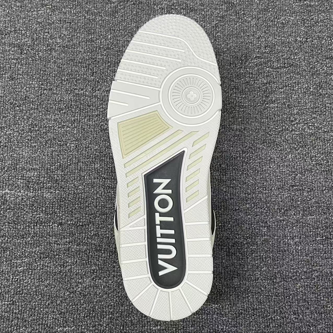 LOUIS VUITTON BOARD SKATES black and white