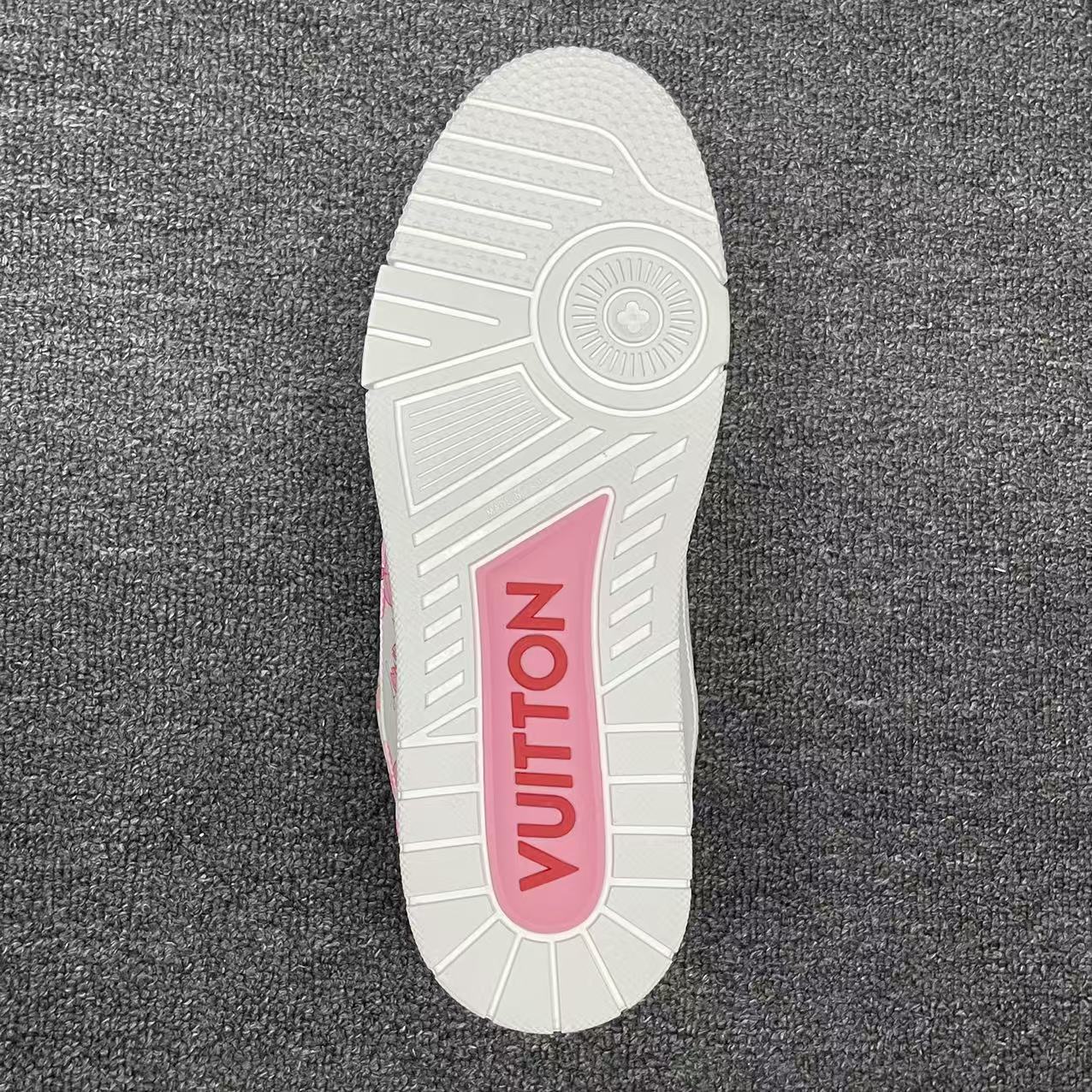 LOUIS VUITTON BOARD SKATES Powder and white