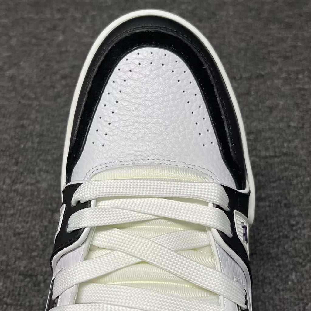LOUIS VUITTON BOARD SKATES Black, white, and purple
