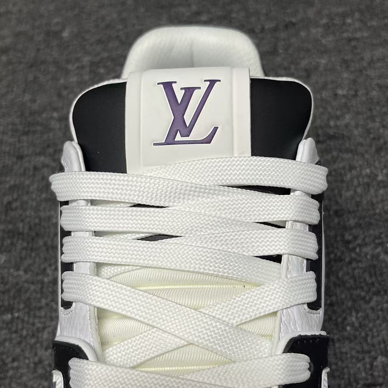LOUIS VUITTON BOARD SKATES Black, white, and purple