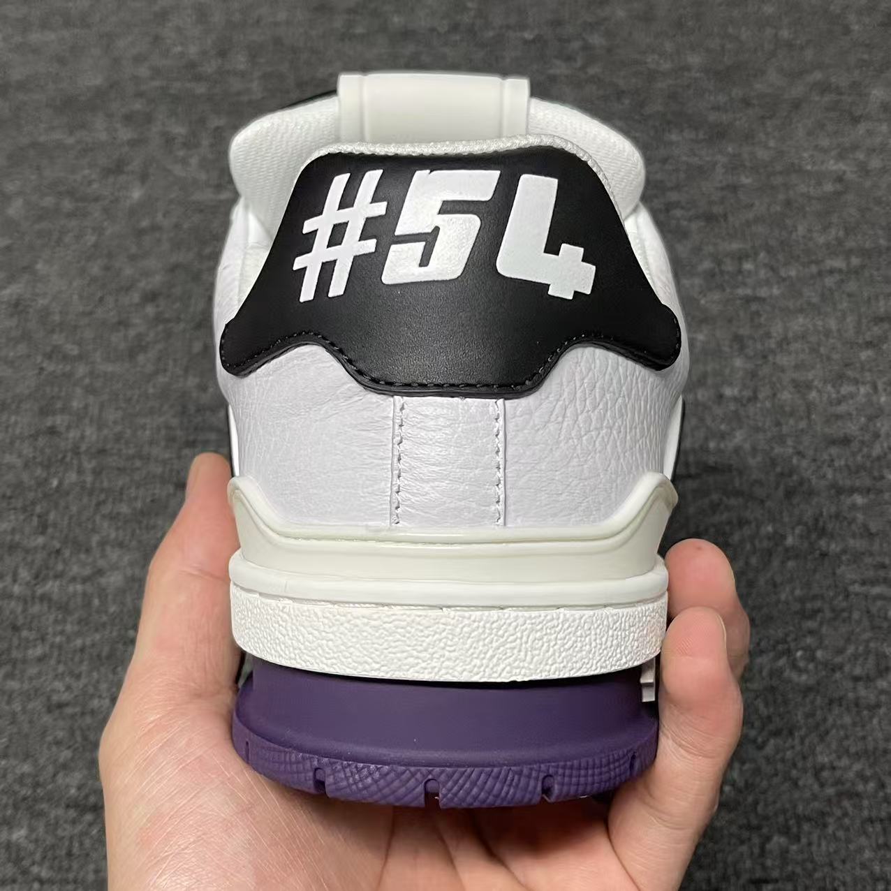 LOUIS VUITTON BOARD SKATES Black, white, and purple