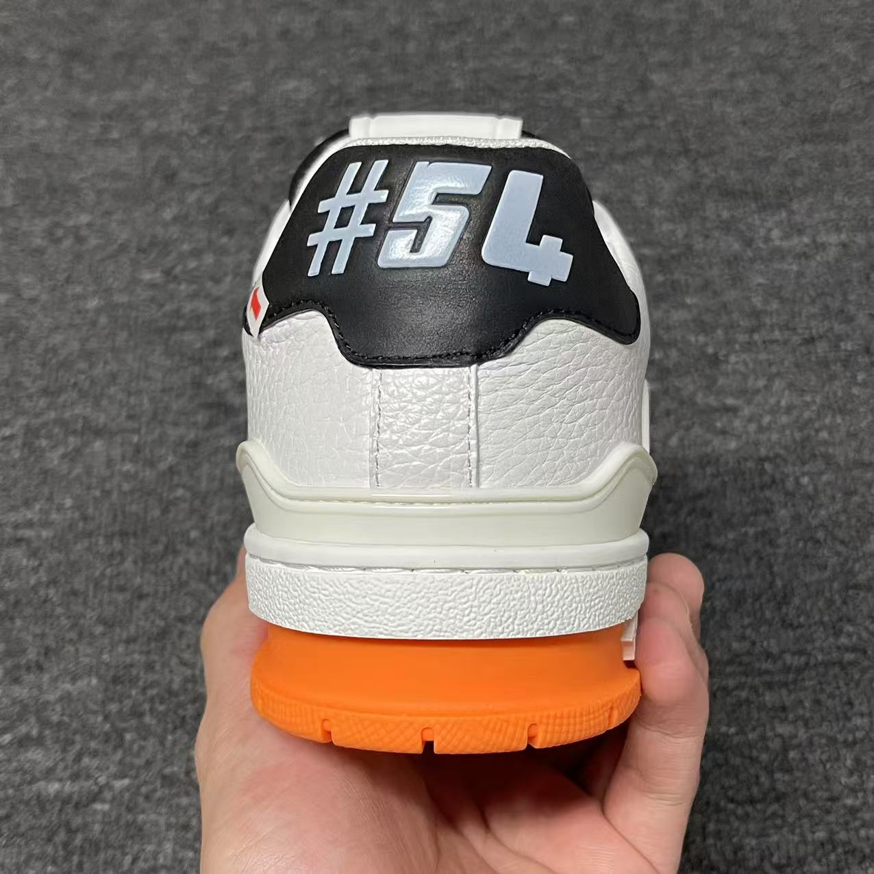 LOUIS VUITTON BOARD SKATES White Orange