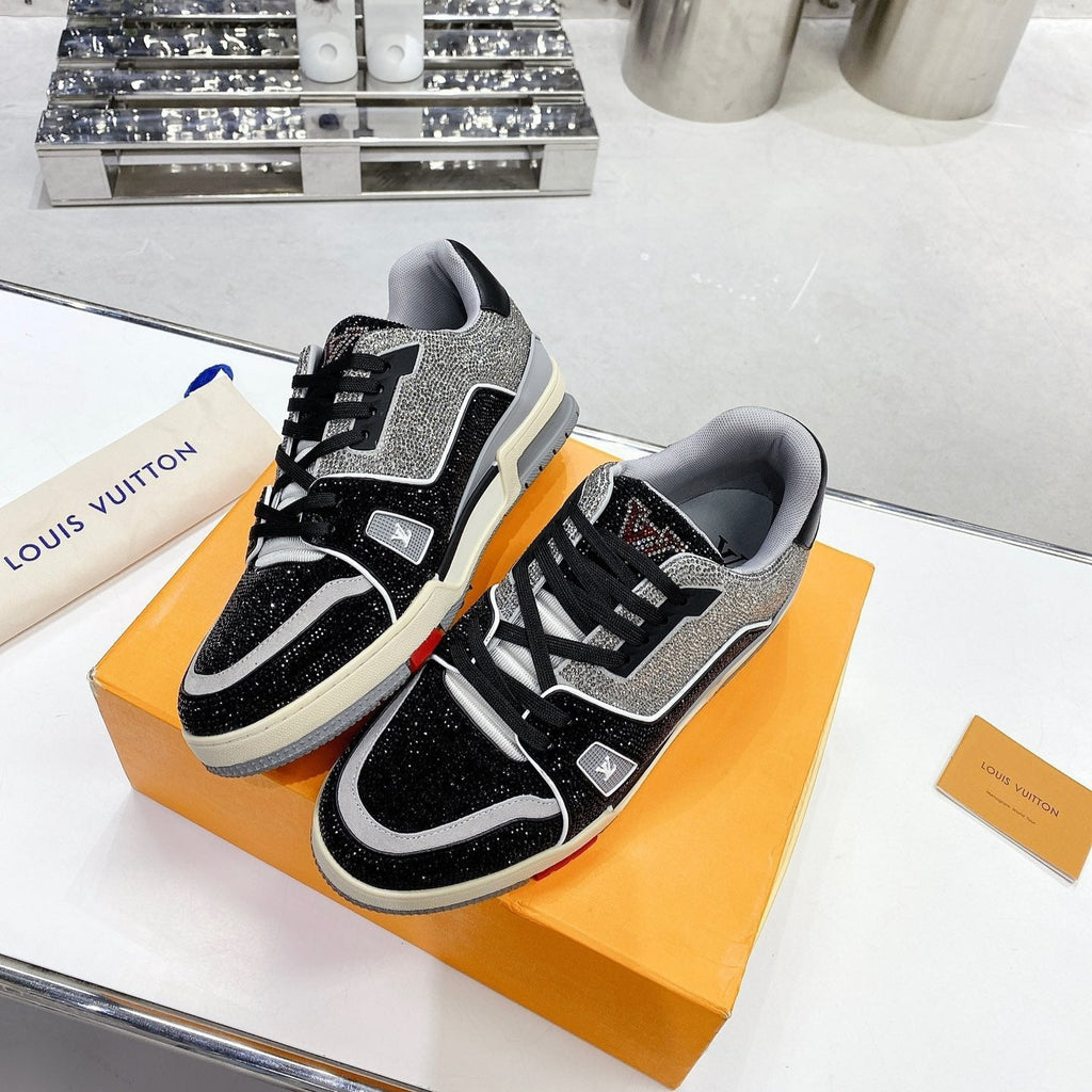 Trainer drilling shoes black ash