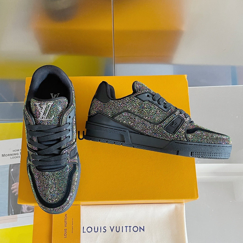 Chaussures de forage d'entraînement en diamant noir