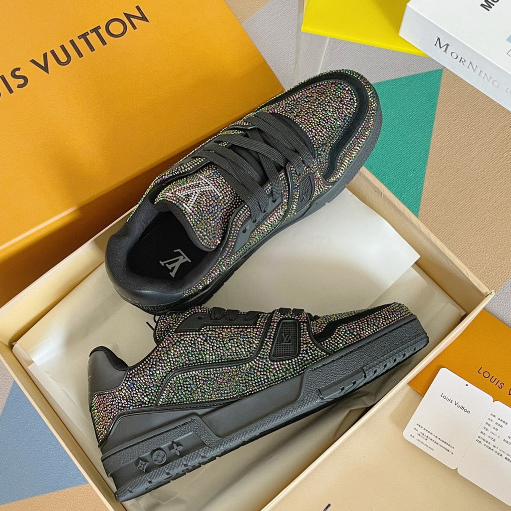Chaussures de forage d'entraînement en diamant noir