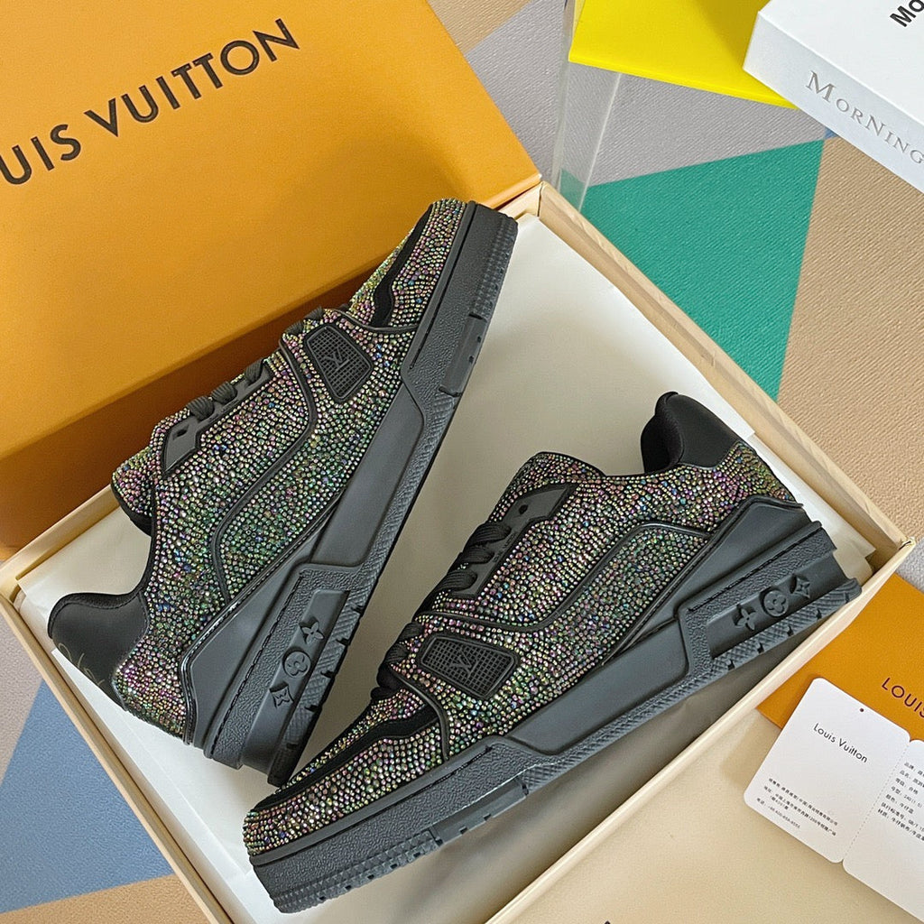 Chaussures de forage d'entraînement en diamant noir
