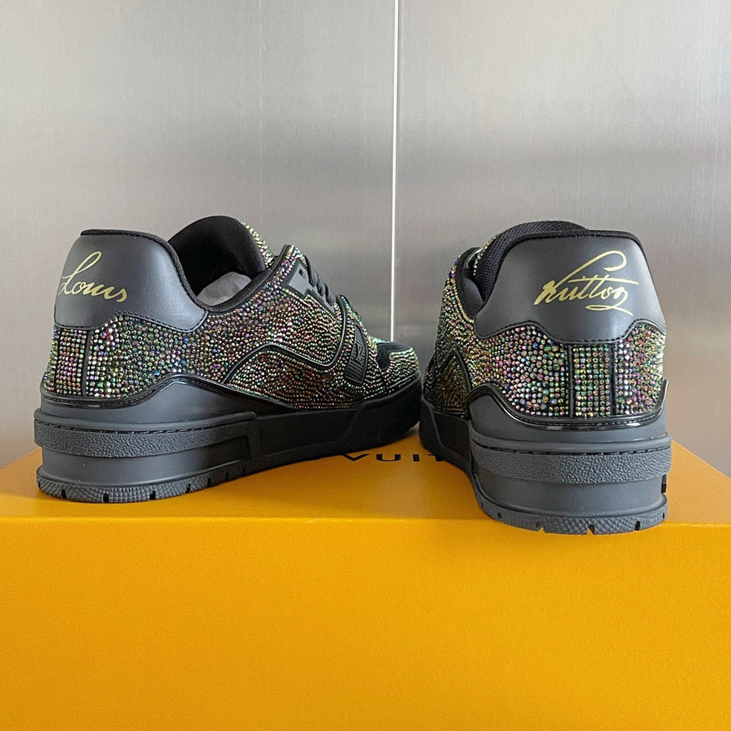 Chaussures de forage d'entraînement en diamant noir