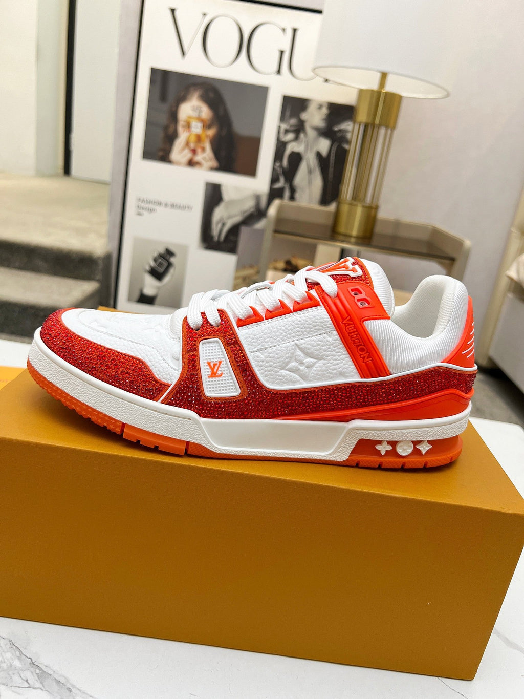 Trainer drilling shoes Red Diamond