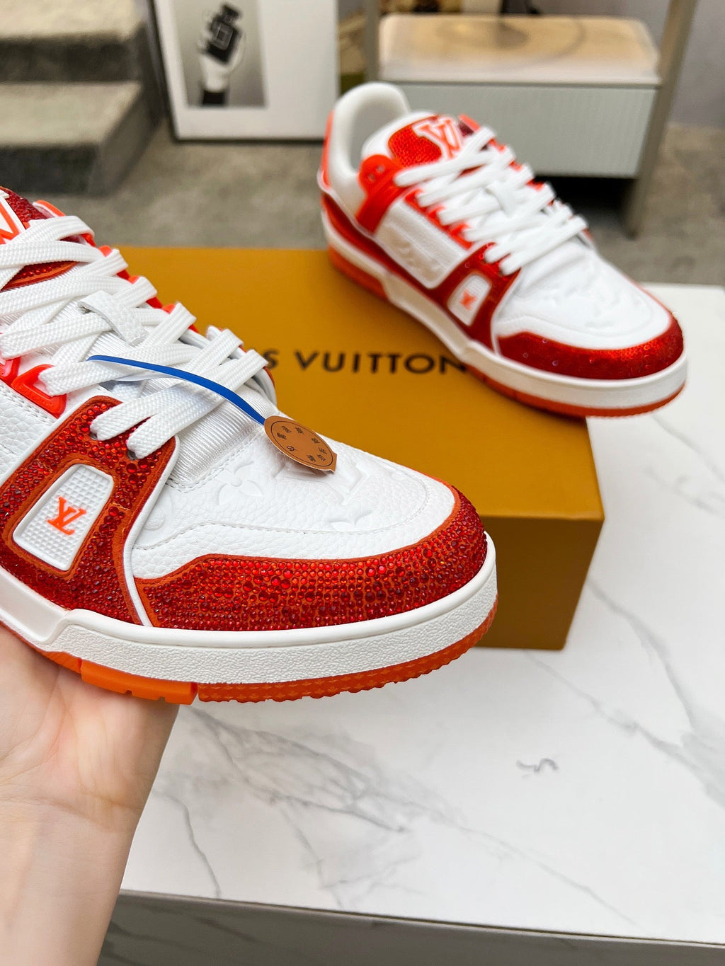 Trainer drilling shoes Red Diamond