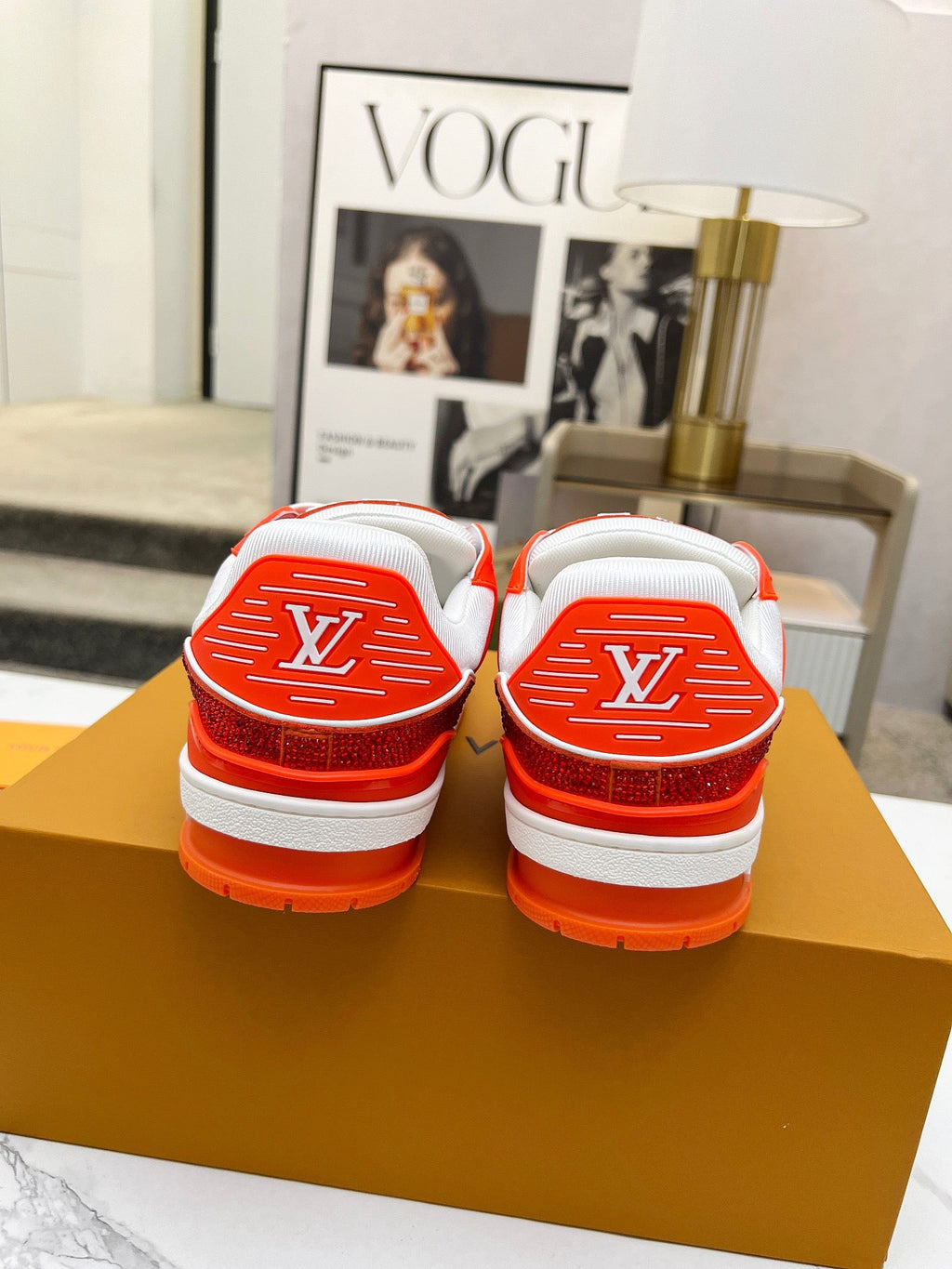 Trainer drilling shoes Red Diamond