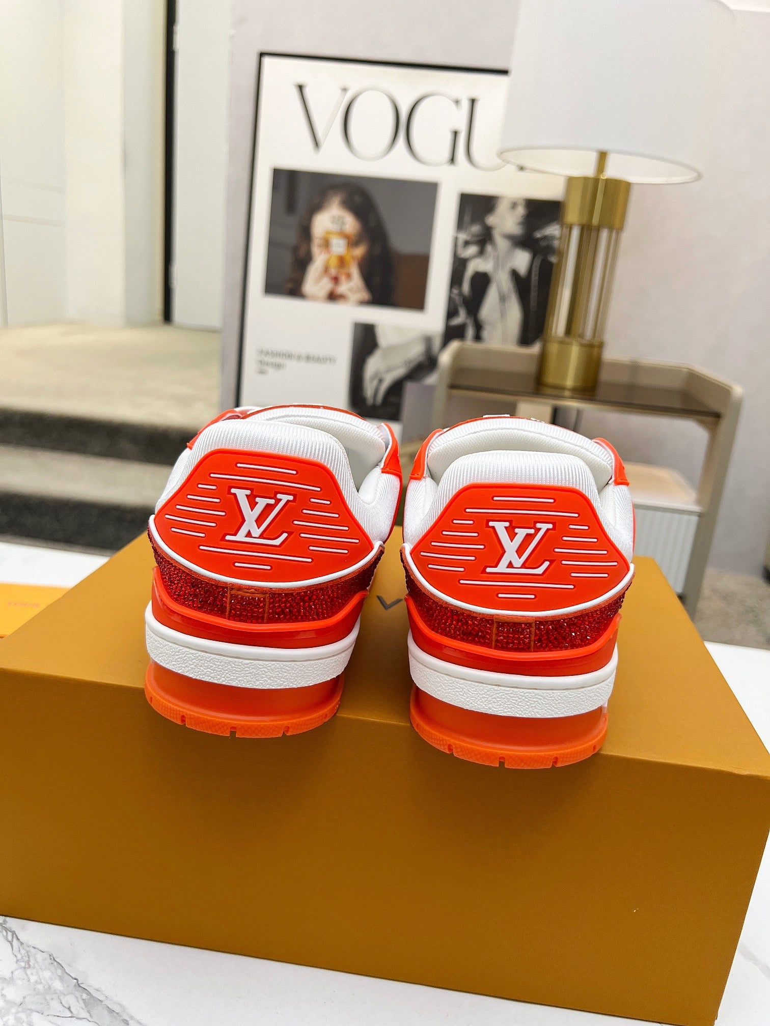 Trainer drilling shoes Red Diamond