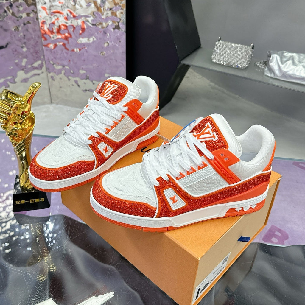Chaussures de forage d'entraînement Orange Diamond
