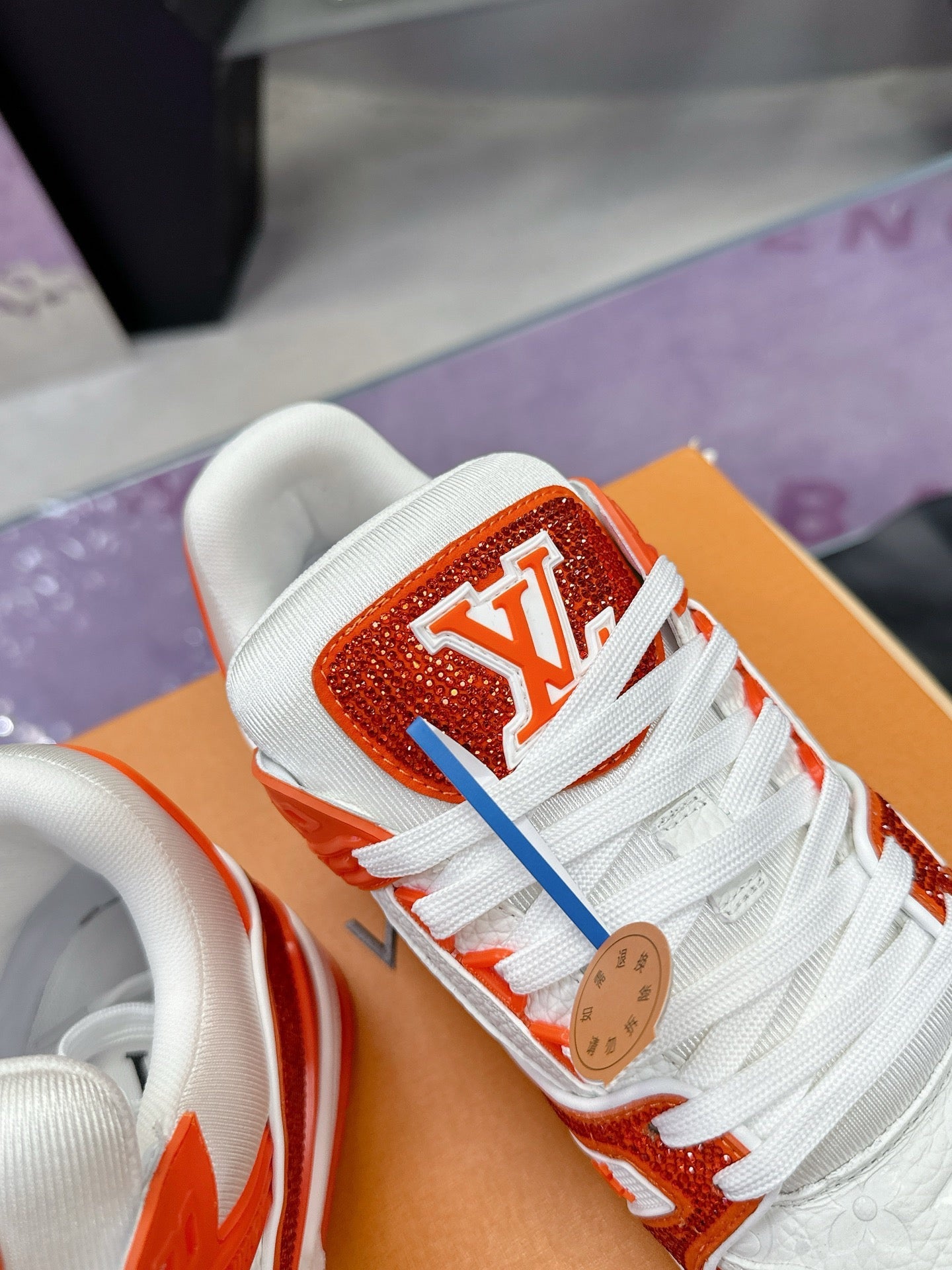 Trainer drilling shoes Orange Diamond
