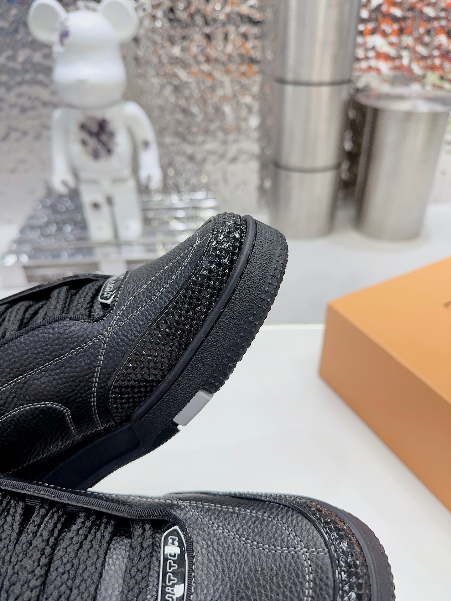 Trainer Skateboard shoes all black