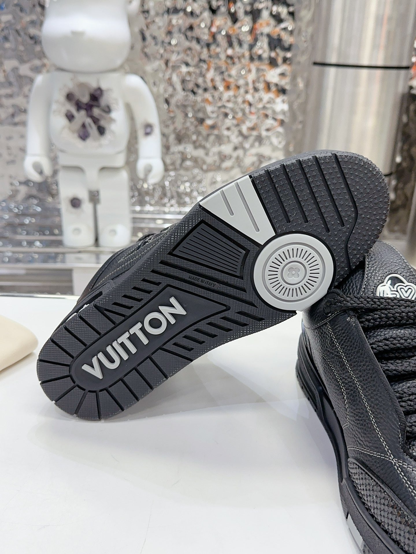 Trainer Skateboard shoes all black