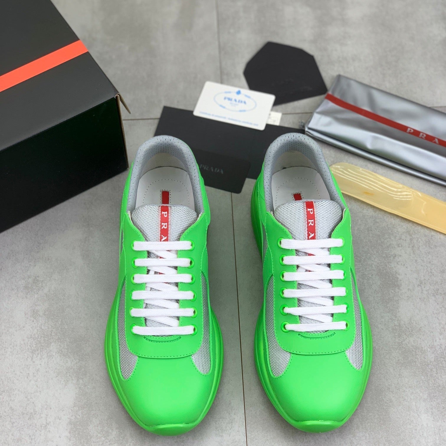 PRADA America's Cup green