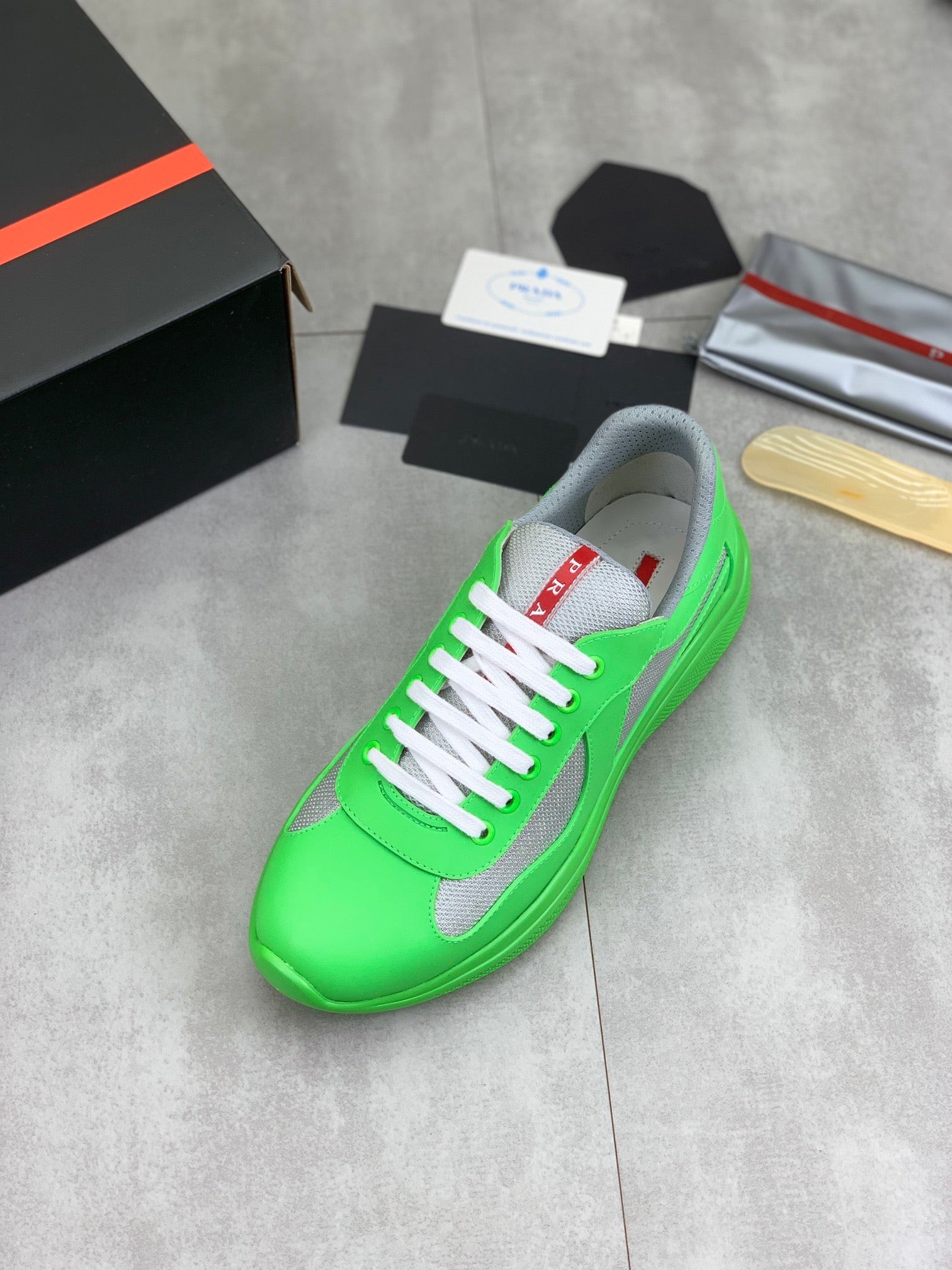 PRADA America's Cup green