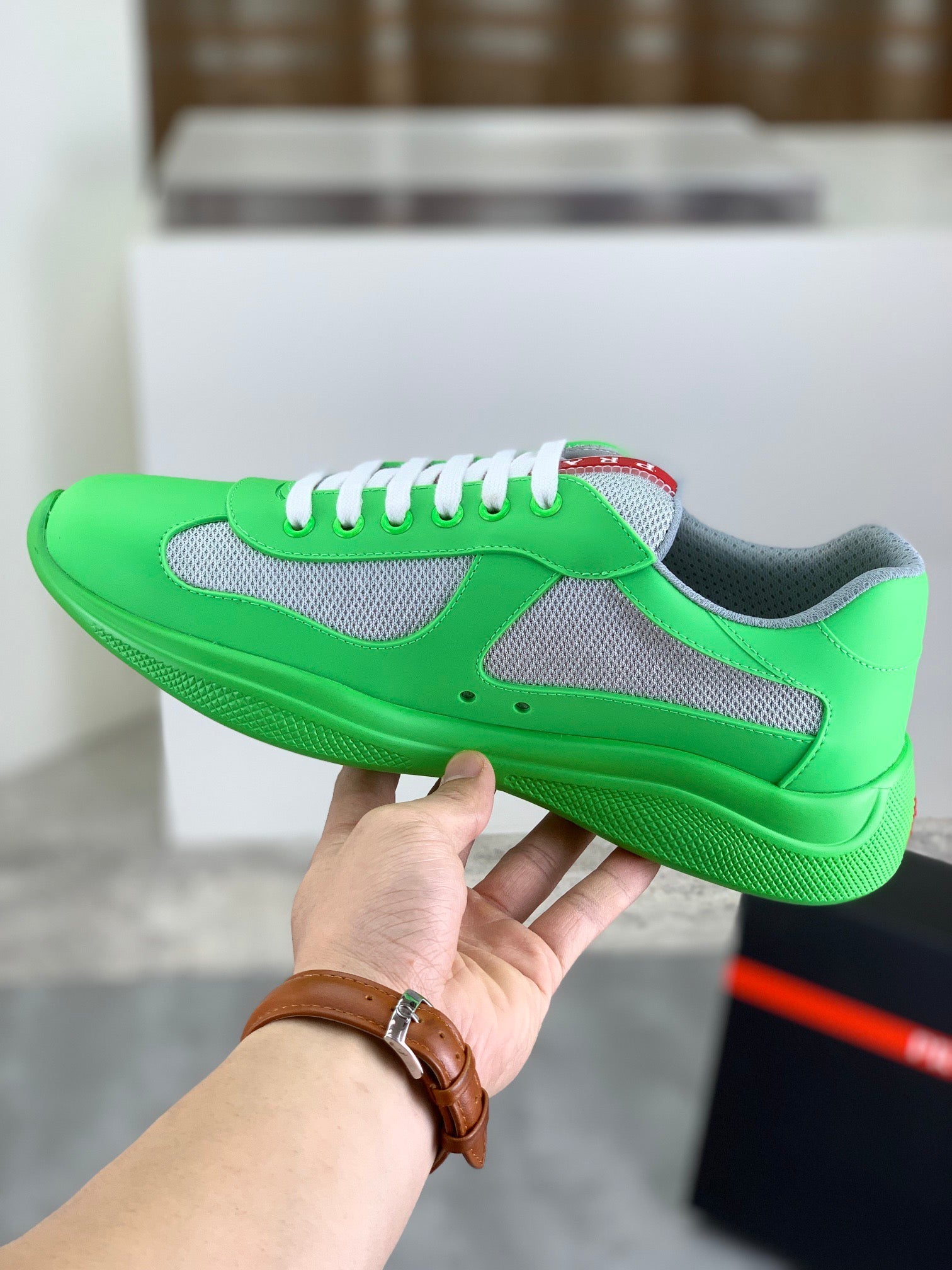PRADA America's Cup green