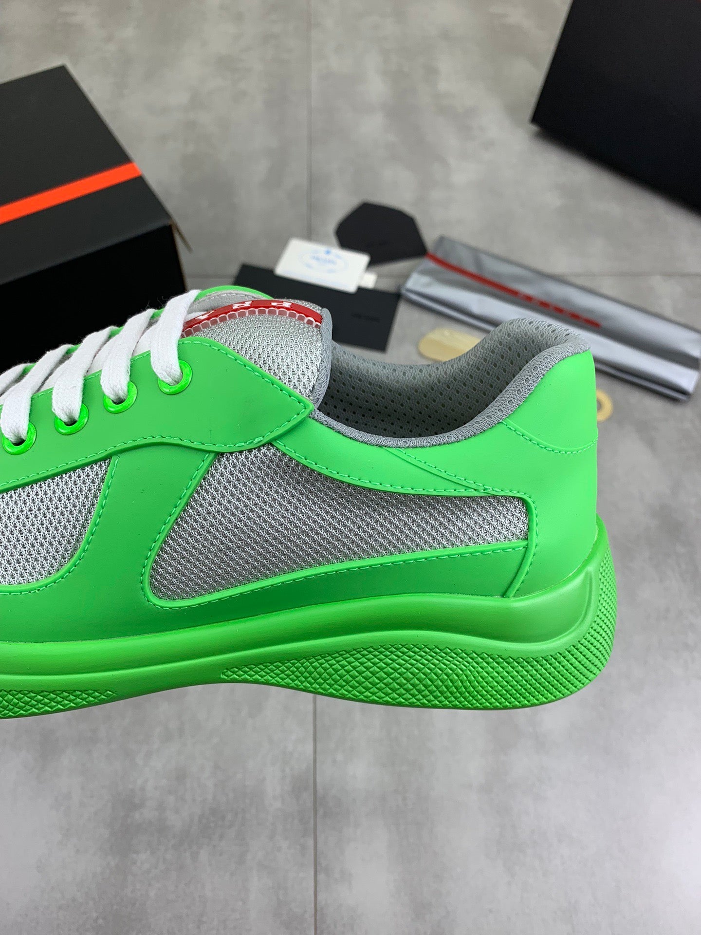 PRADA America's Cup green