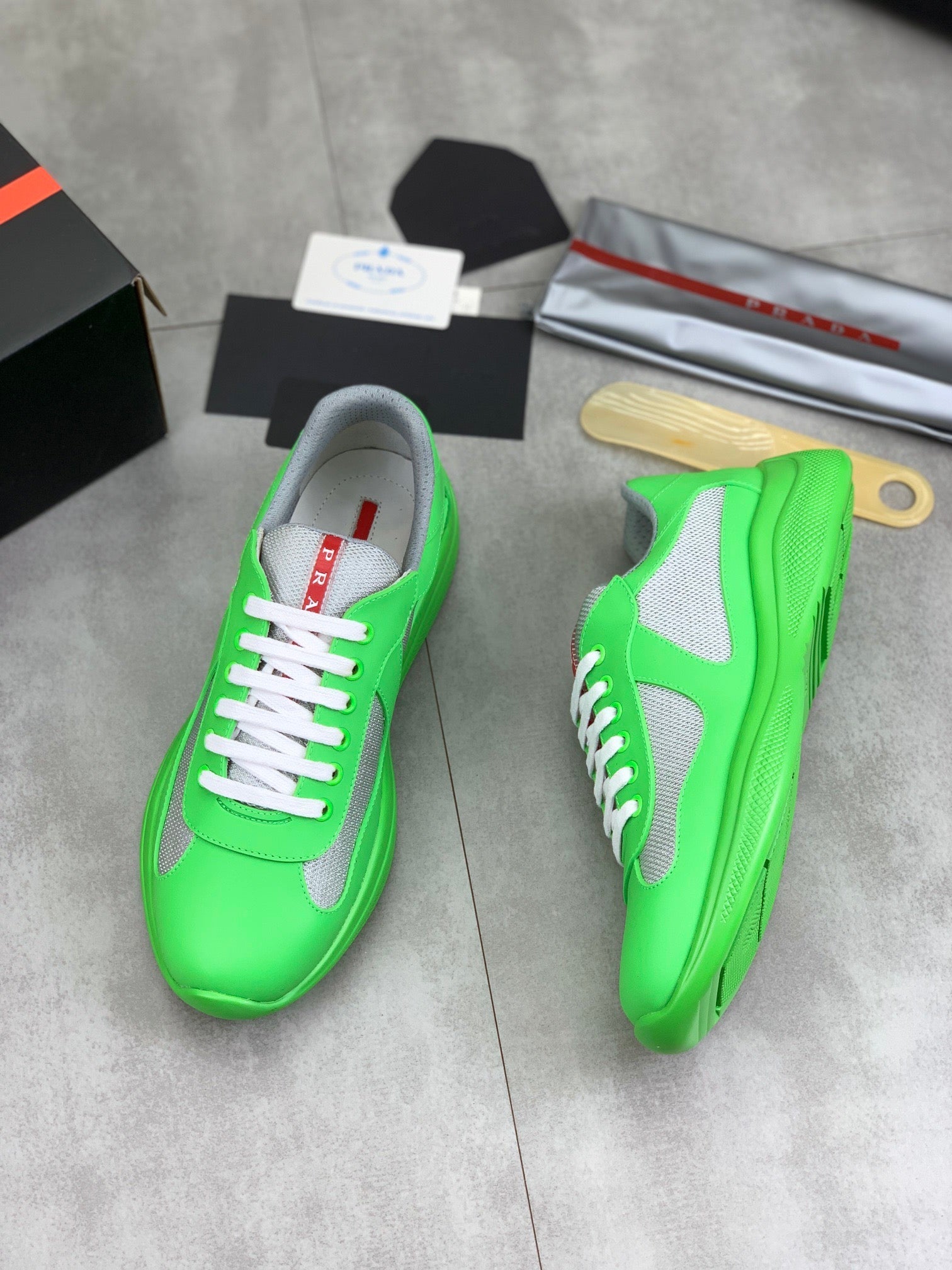 PRADA America's Cup green